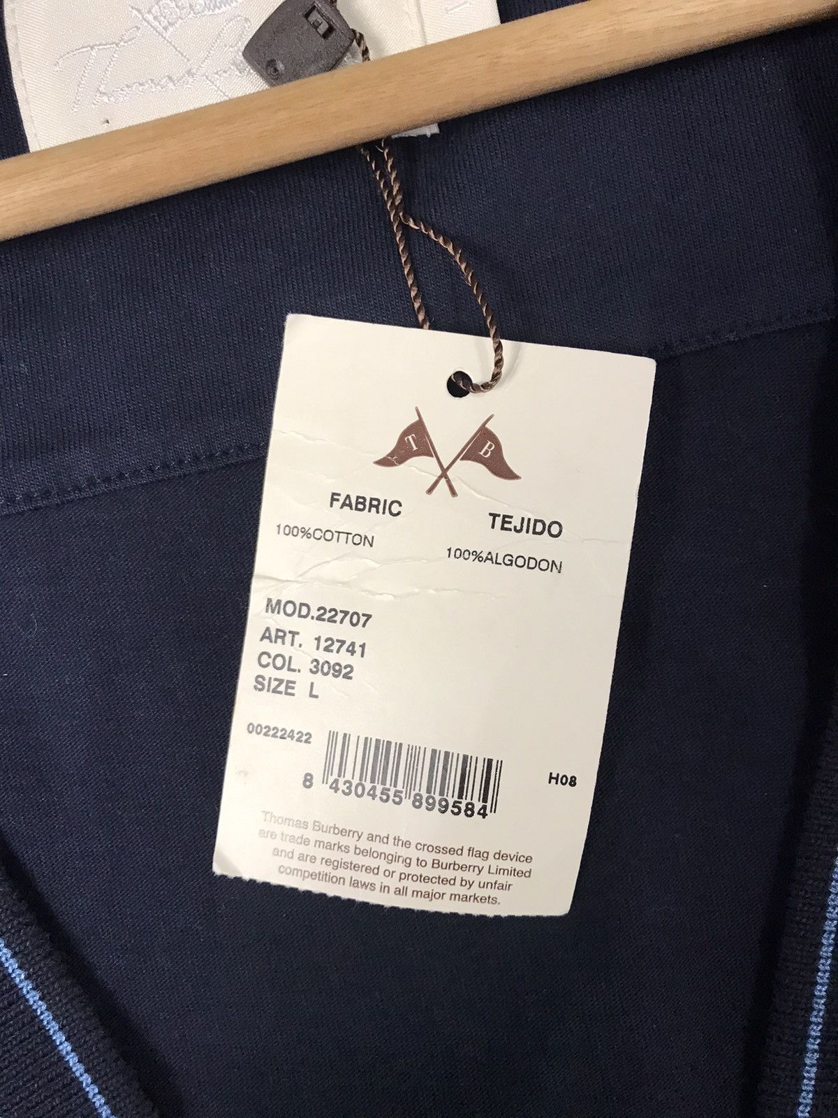 Burberry Thomas Burberry Cardigan NEW ! Size US L / EU 52-54 / 3 - 9 Thumbnail