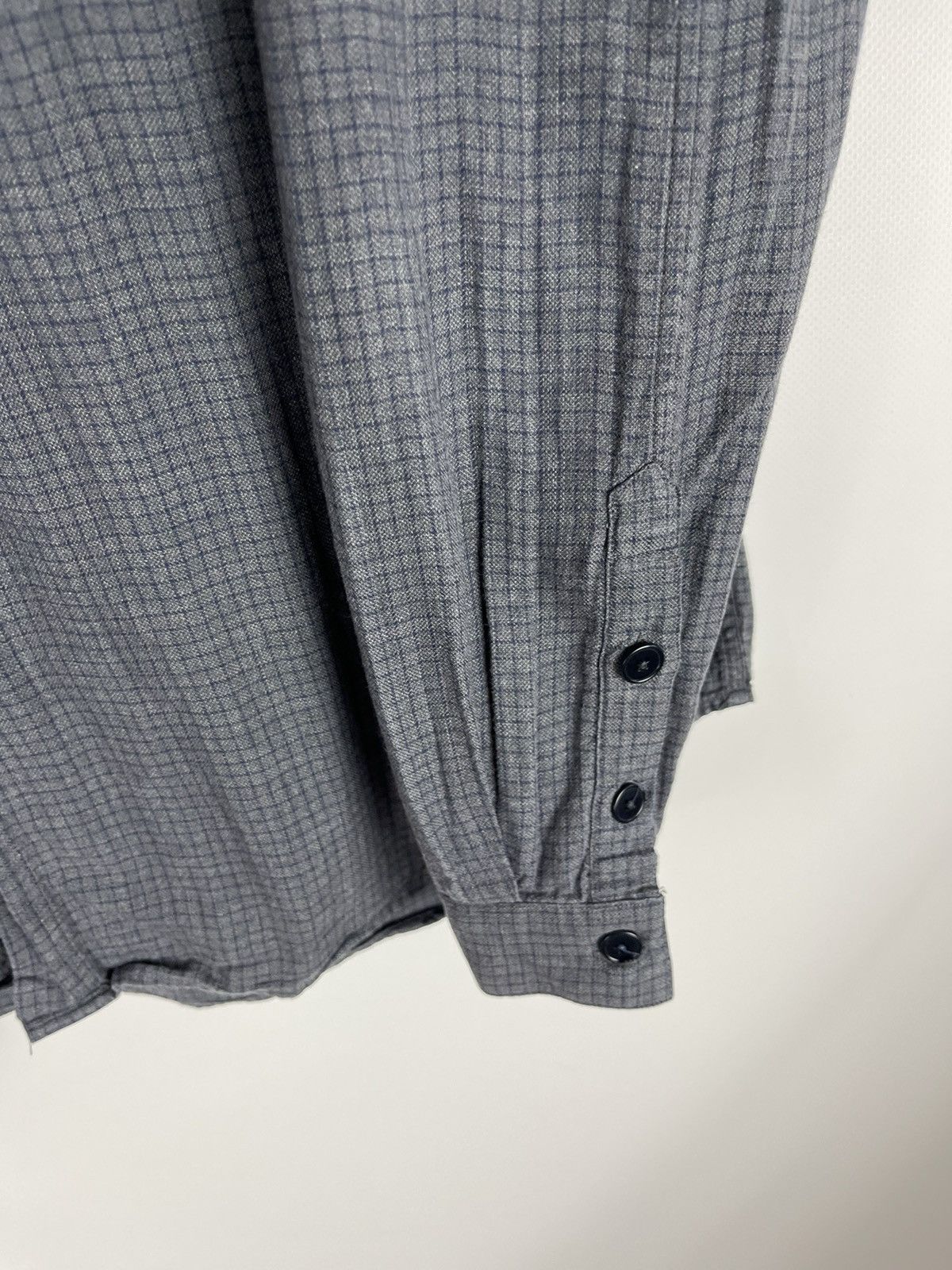 Flannel Folk checkered grey flannel shirt travis Scott style Size US M / EU 48-50 / 2 - 10 Thumbnail