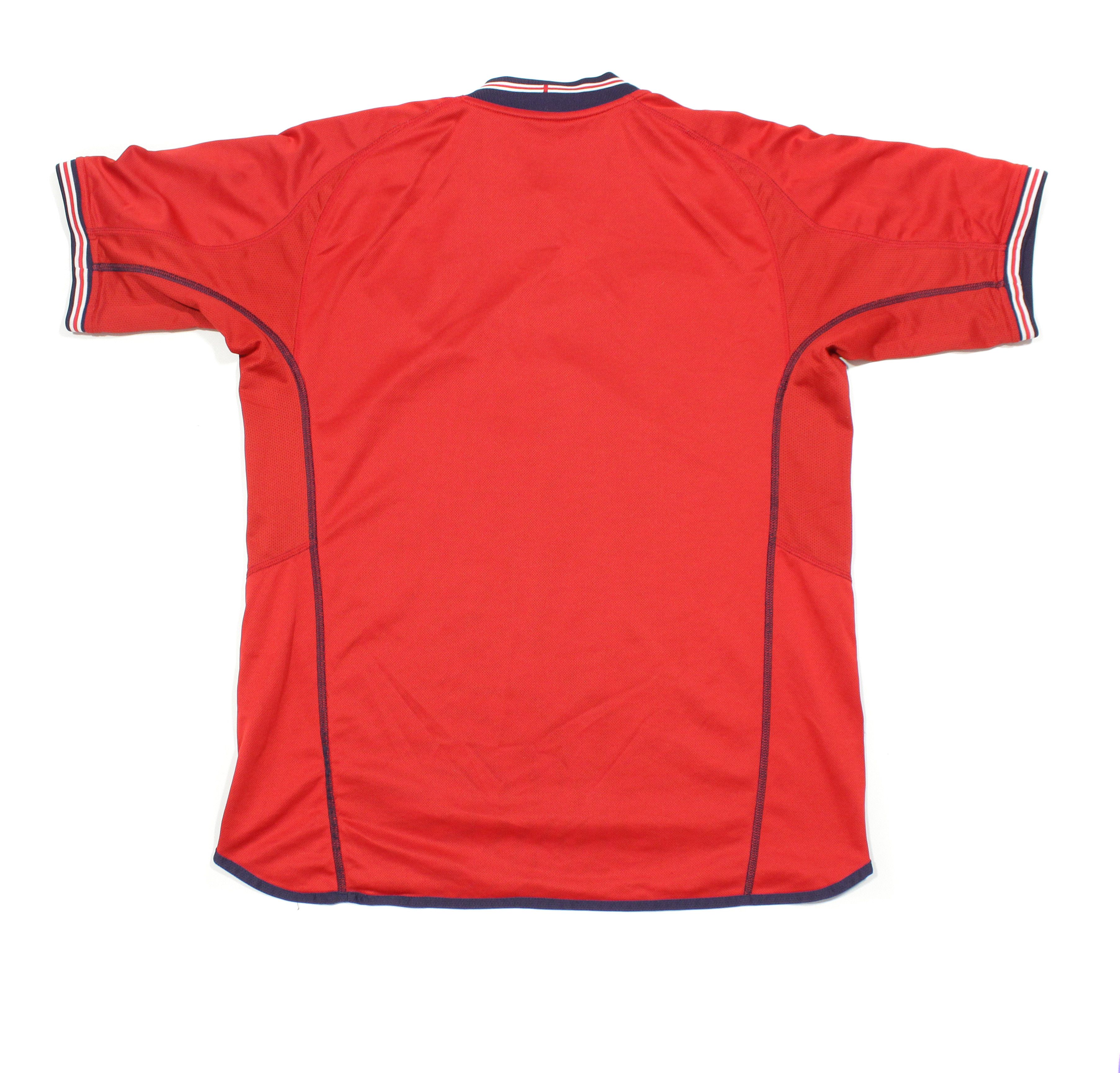 Umbro 2004 England Reversible Football Sport T-Shirt Vintage Size US L / EU 52-54 / 3 - 3 Thumbnail
