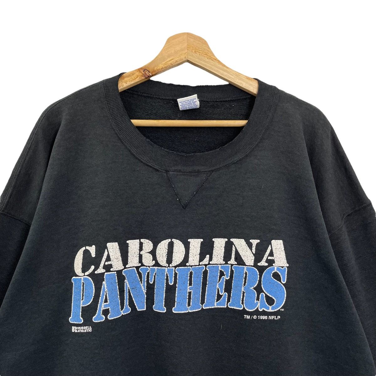Vintage 90s NFL Carolina Panther Crewneck Sweatshirt Size XL Size US XL / EU 56 / 4 - 4 Thumbnail