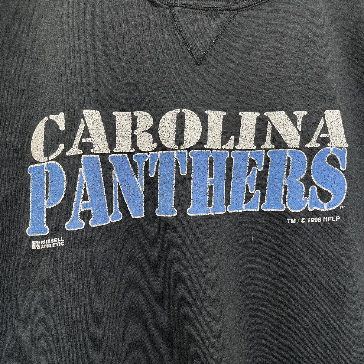 Vintage 90s NFL Carolina Panther Crewneck Sweatshirt Size XL Size US XL / EU 56 / 4 - 6 Thumbnail
