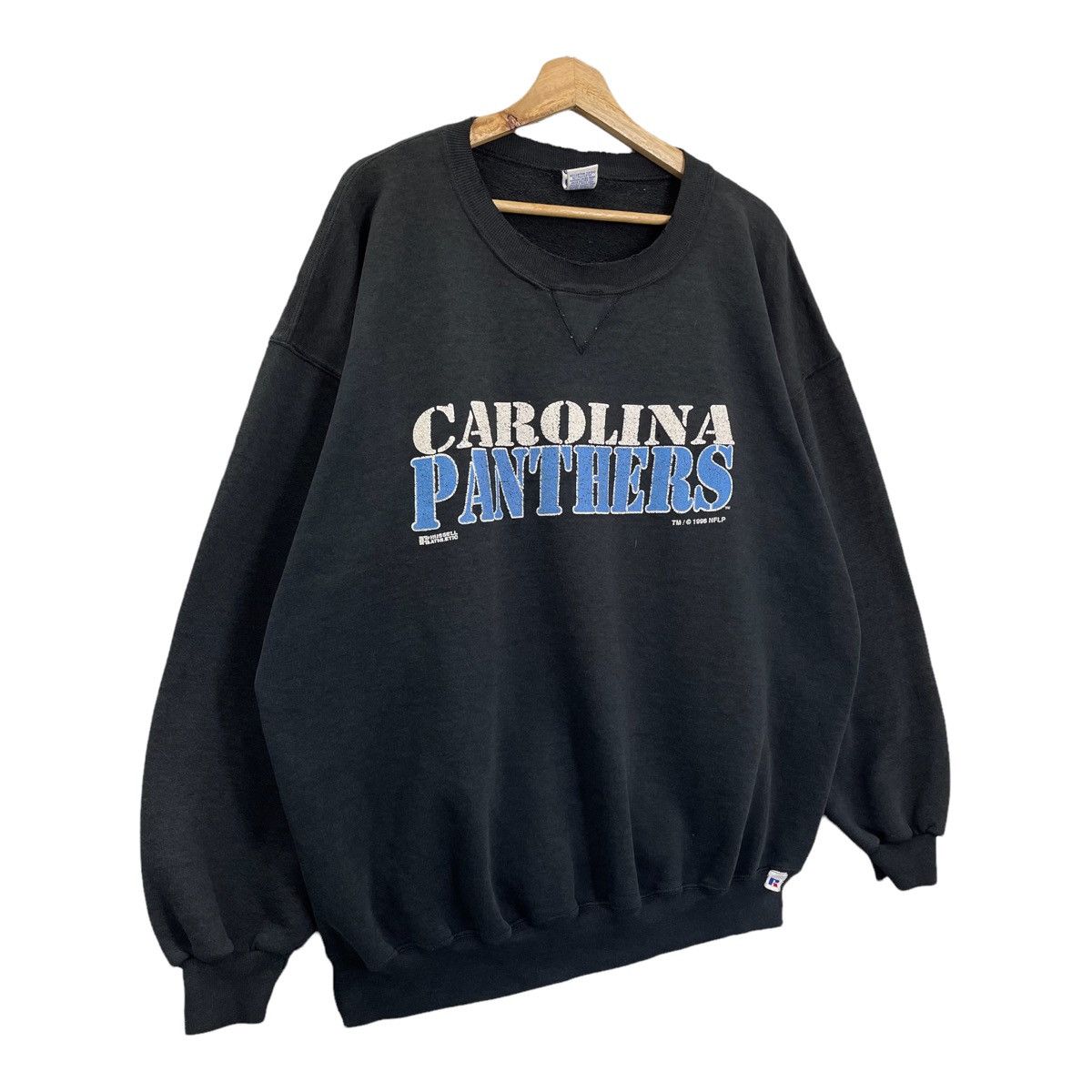 Vintage 90s NFL Carolina Panther Crewneck Sweatshirt Size XL Size US XL / EU 56 / 4 - 2 Thumbnail