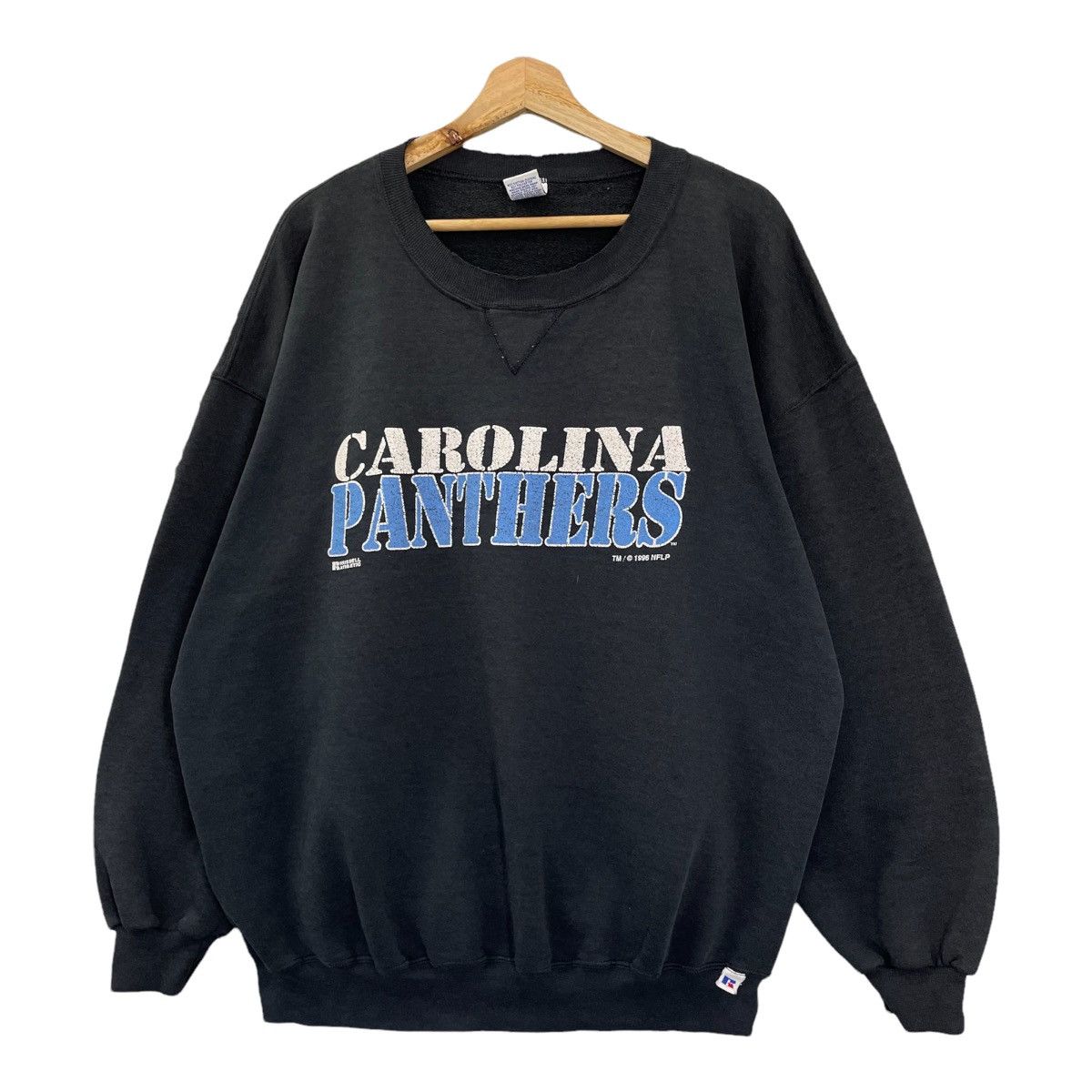 Vintage 90s NFL Carolina Panther Crewneck Sweatshirt Size XL Size US XL / EU 56 / 4 - 3 Thumbnail