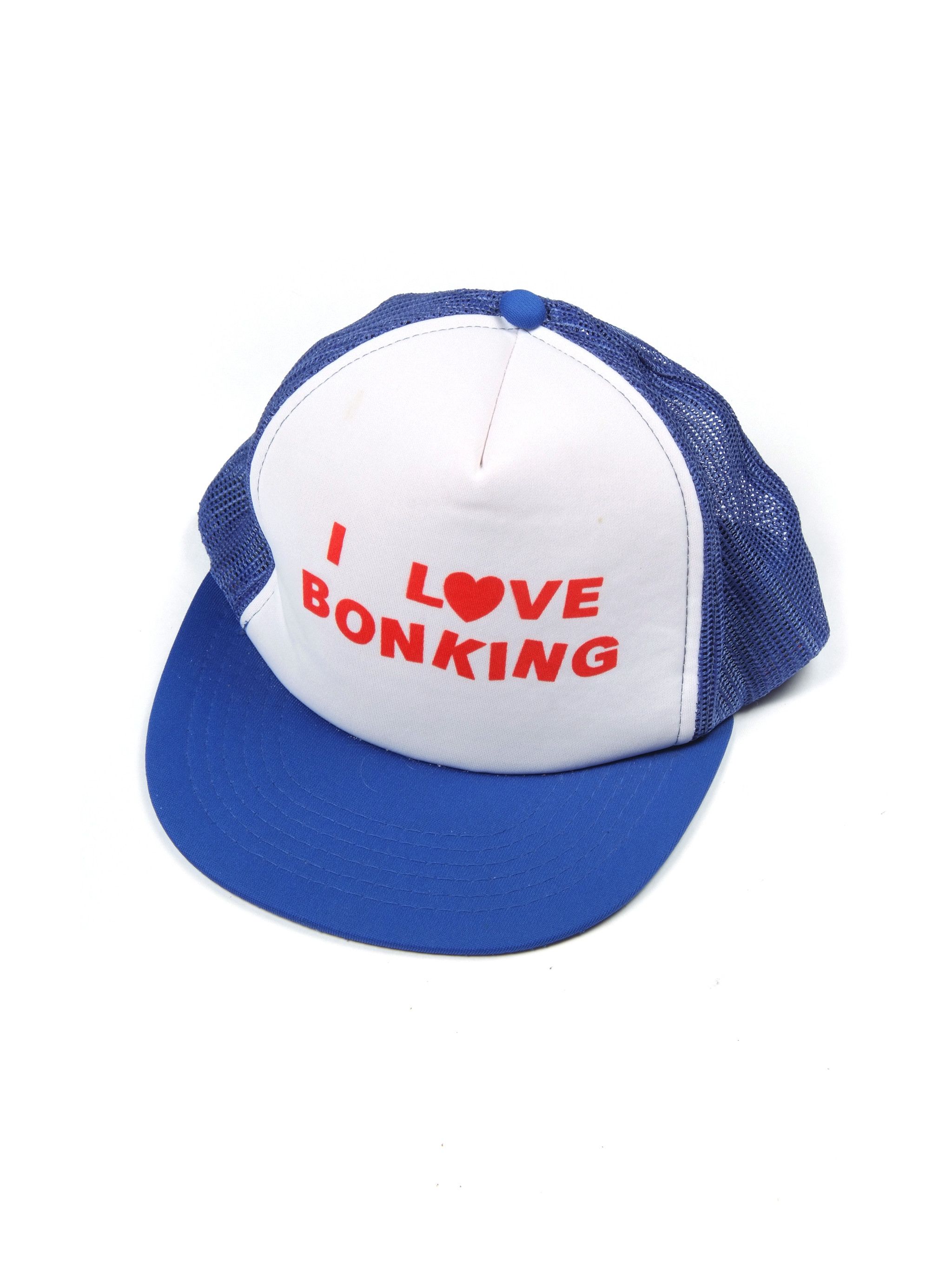 Vintage I Love Bonking Vintage Trucker Cap Hat One size Size ONE SIZE - 1 Thumbnail