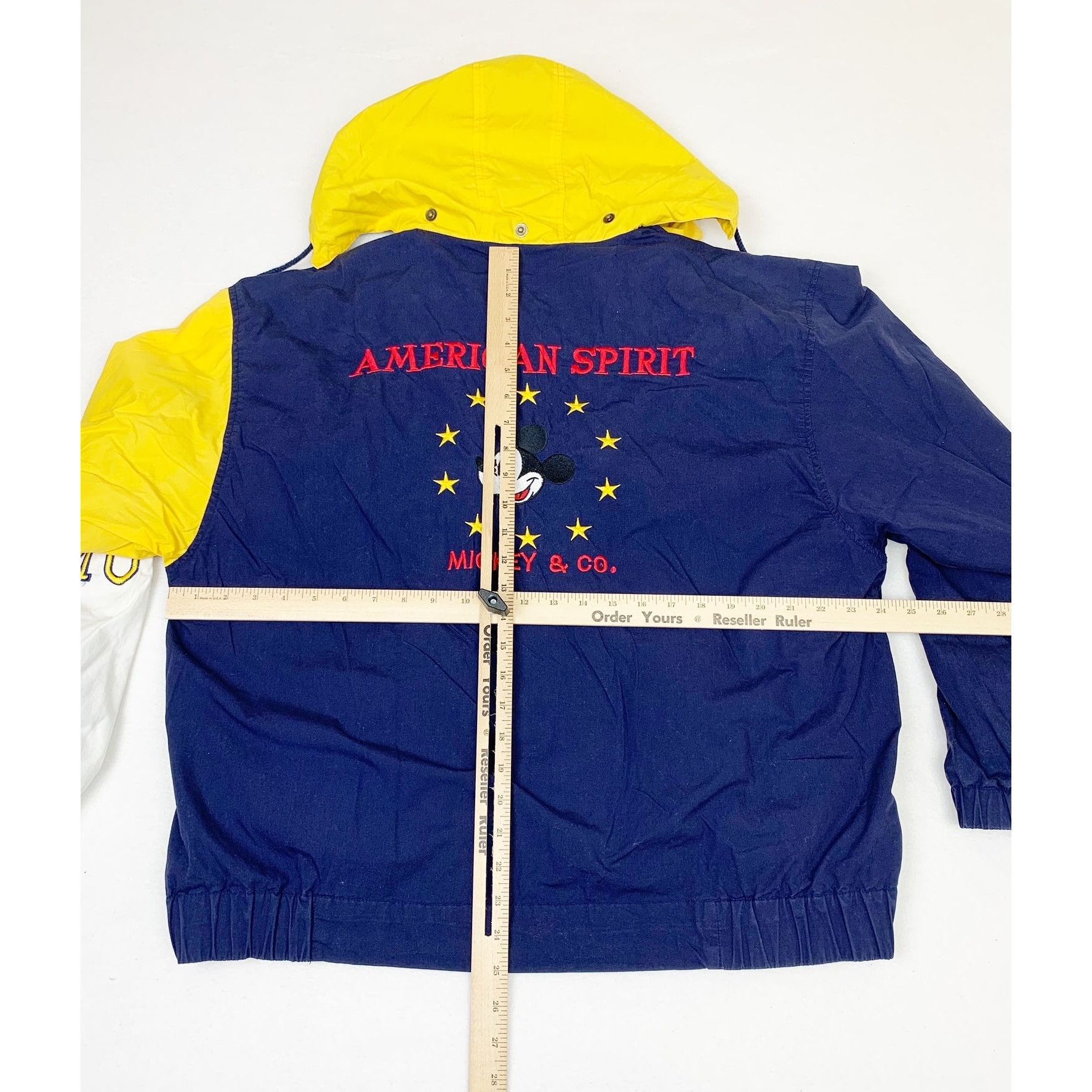Vintage Vintage Mickey Co Jacket Large Blue Yellow Disney American Size US L / EU 52-54 / 3 - 7 Thumbnail