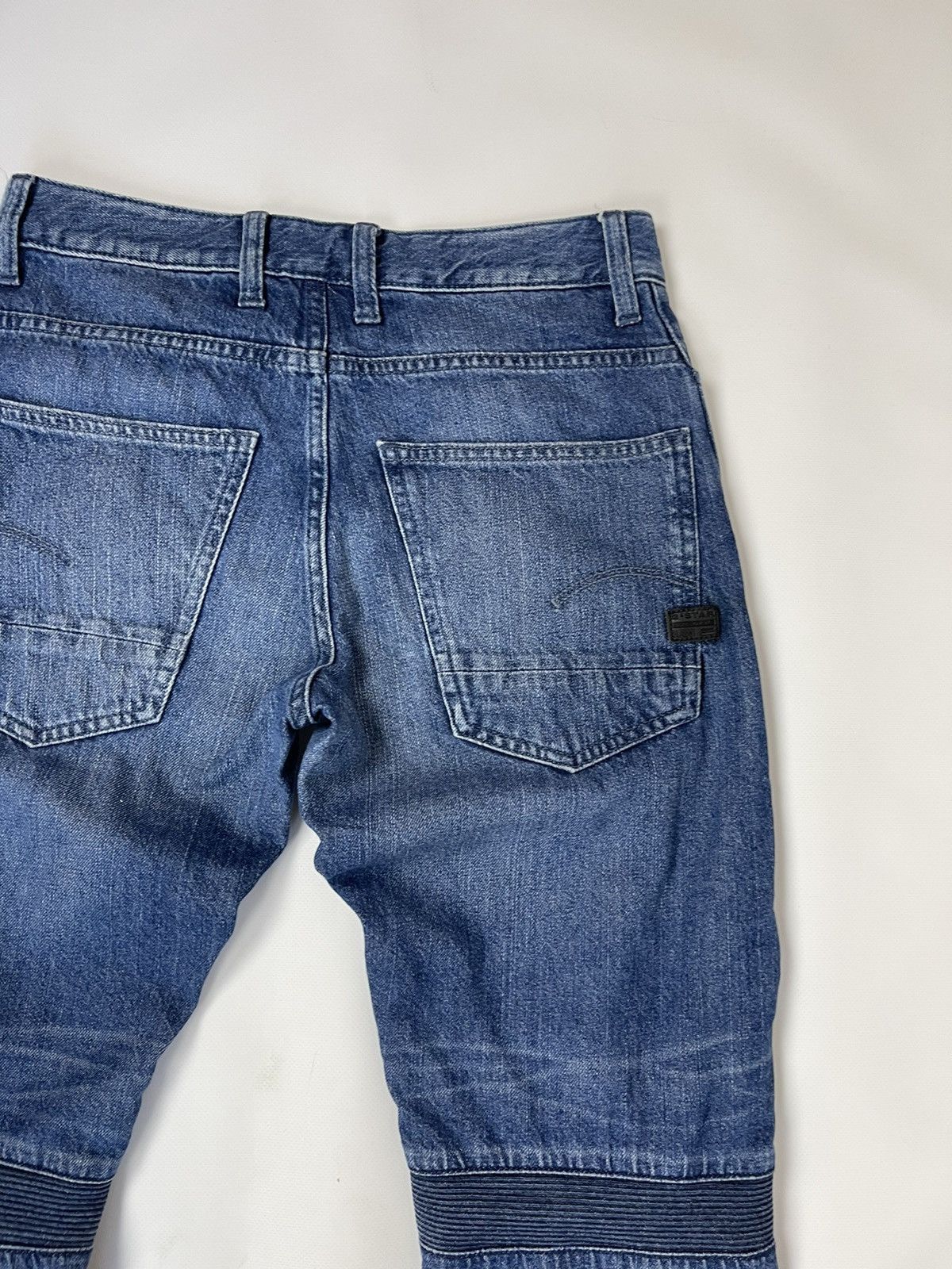 G-Star RRP 280$ G-Star Raw Motac Deconstructed 3D slim denim jeans Size US 28 / EU 44 - 13 Thumbnail