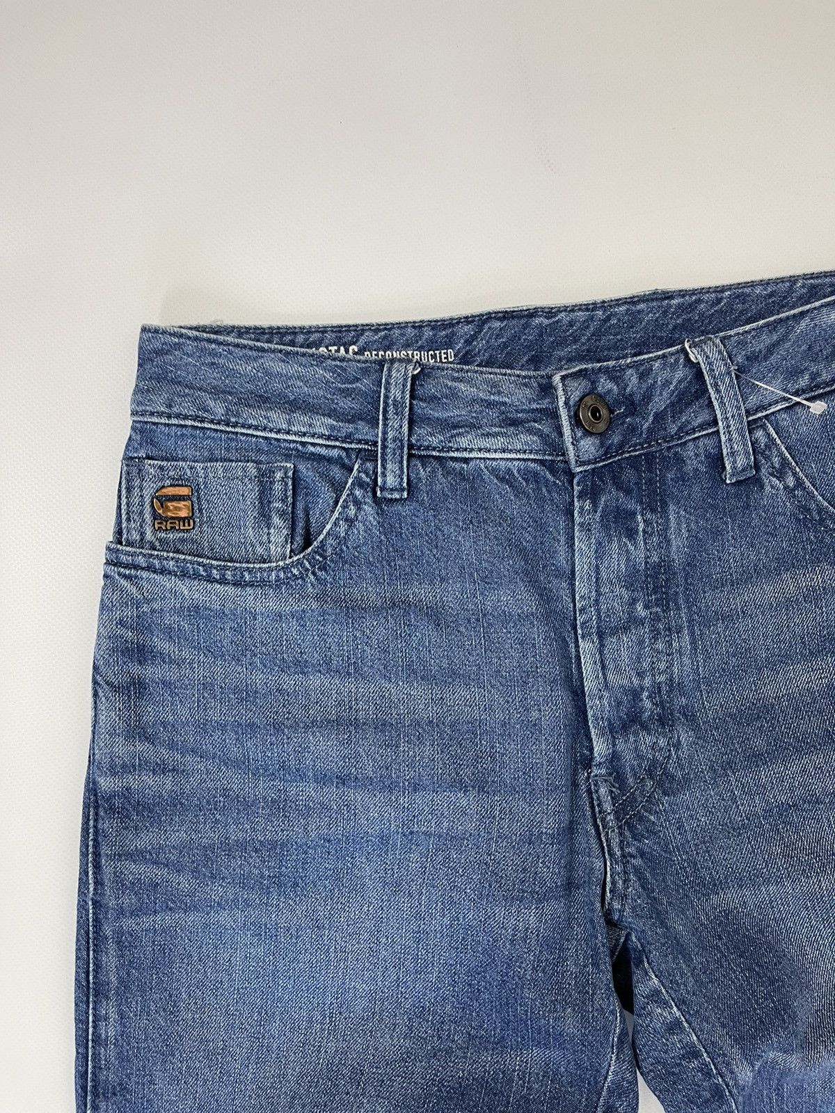 G-Star RRP 280$ G-Star Raw Motac Deconstructed 3D slim denim jeans Size US 28 / EU 44 - 6 Thumbnail