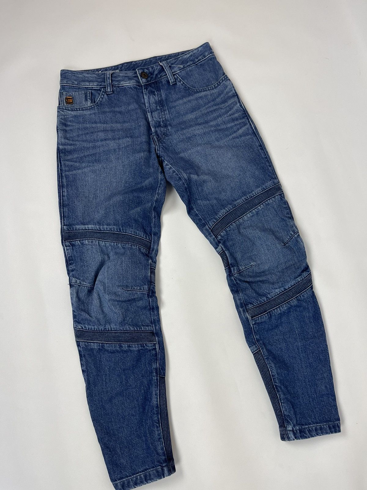 G-Star RRP 280$ G-Star Raw Motac Deconstructed 3D slim denim jeans Size US 28 / EU 44 - 3 Thumbnail
