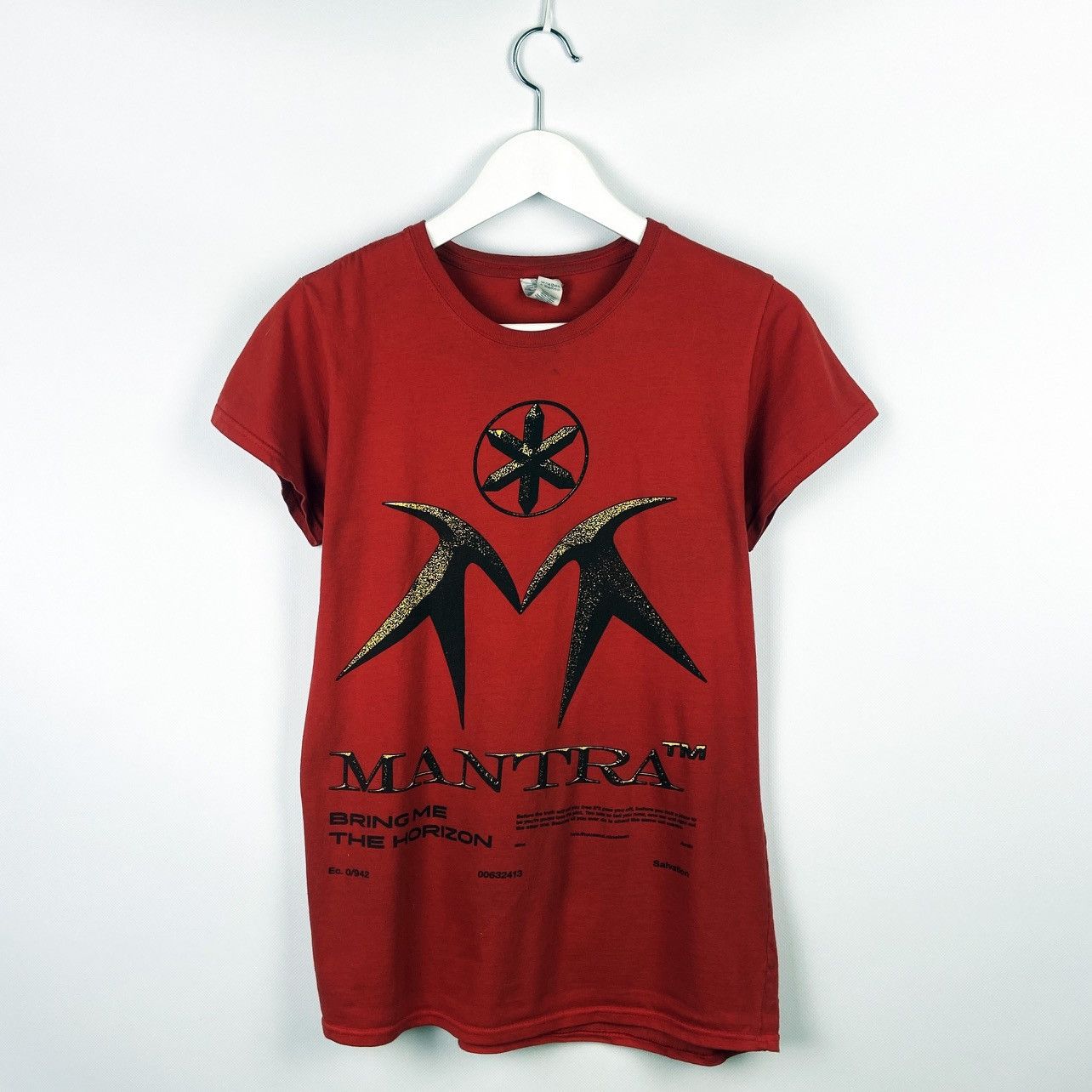 Band Tees Bring Me The Horizon Mantra 2019 Amo Single tee BMTH 