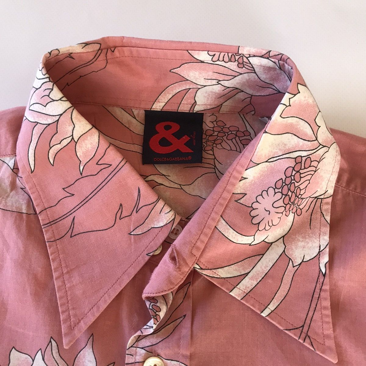 Dolce & Gabbana Dolce Gabbana floral shirt Size US L / EU 52-54 / 3 - 4 Thumbnail