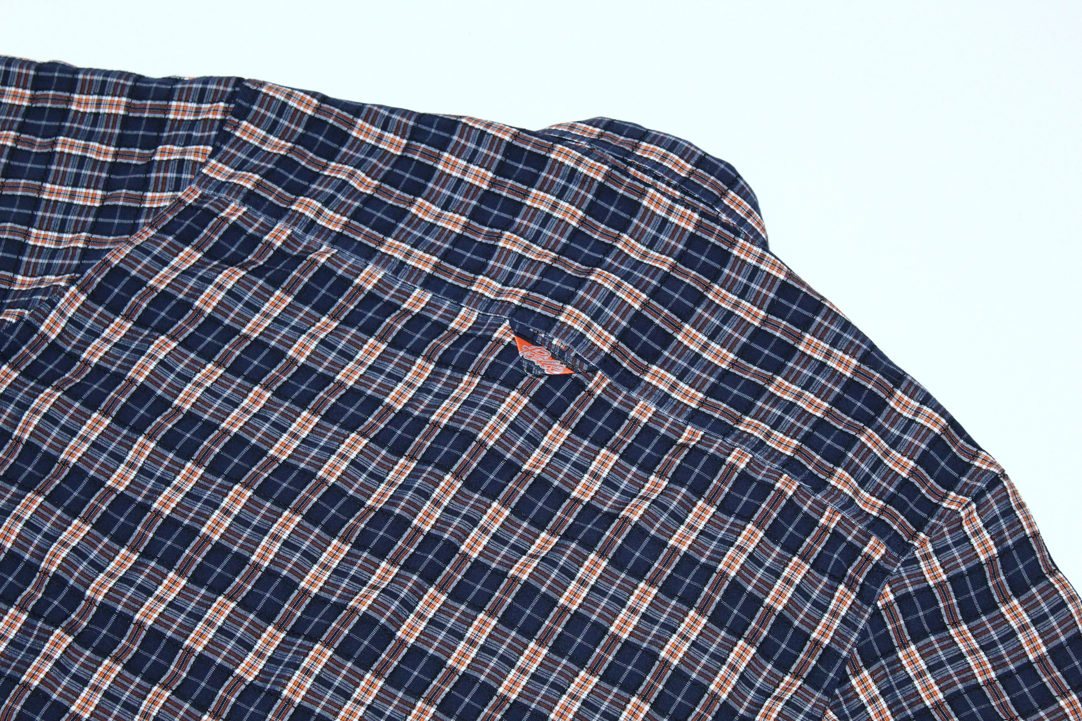 Pelle Pelle 💥RARE💥Pelle Pelle Sign Checkered Patchwork Rayon Shirt Size US L / EU 52-54 / 3 - 9 Thumbnail