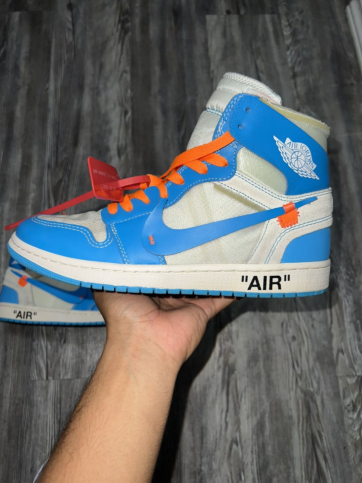 off white carolina blue jordan 1