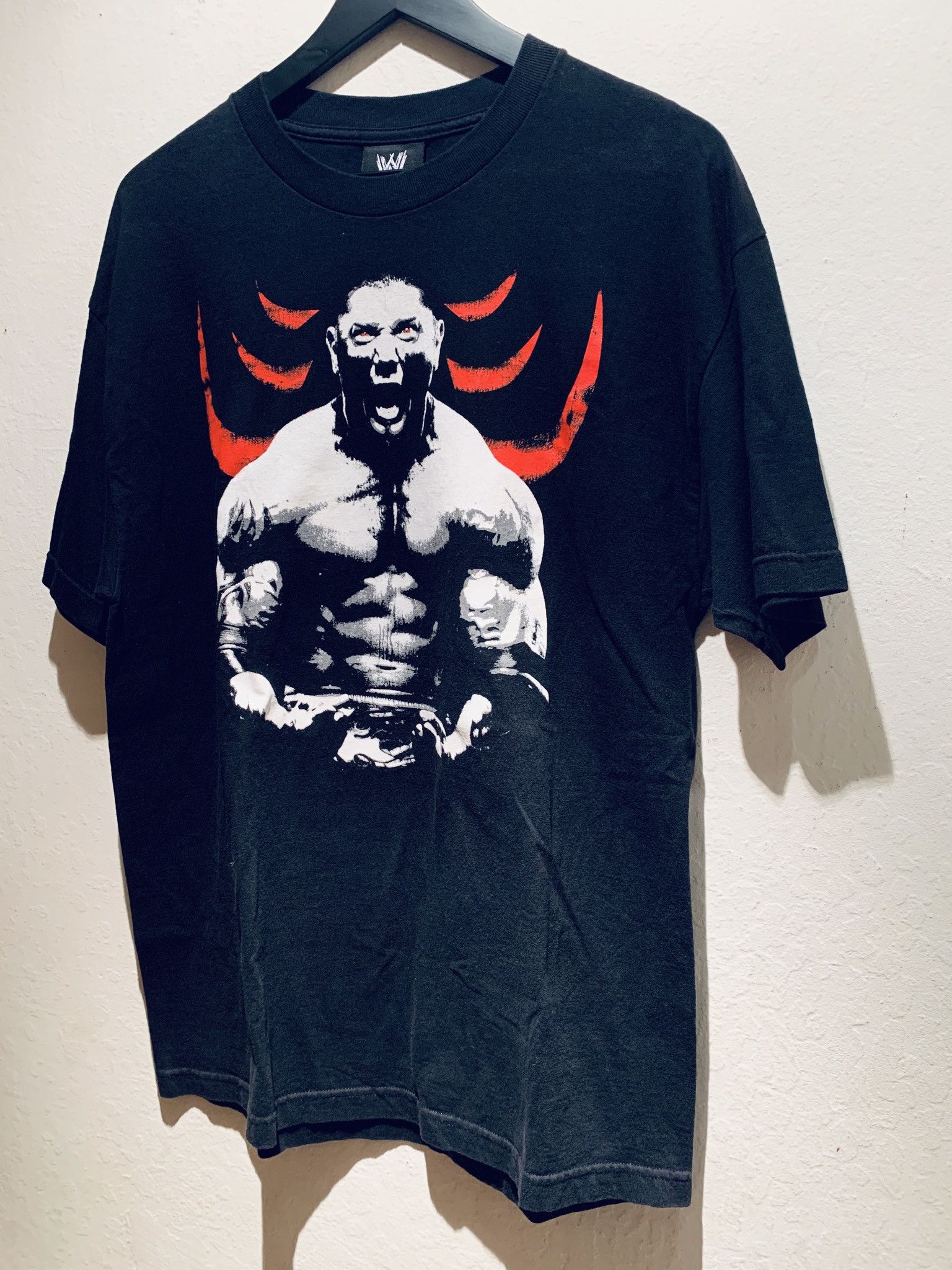 Vintage × WWE × WWF *RARE* Vintage WWE Batista Unleashed Wrestling T-Shirt - L Size US L / EU 52-54 / 3 - 1 Thumbnail