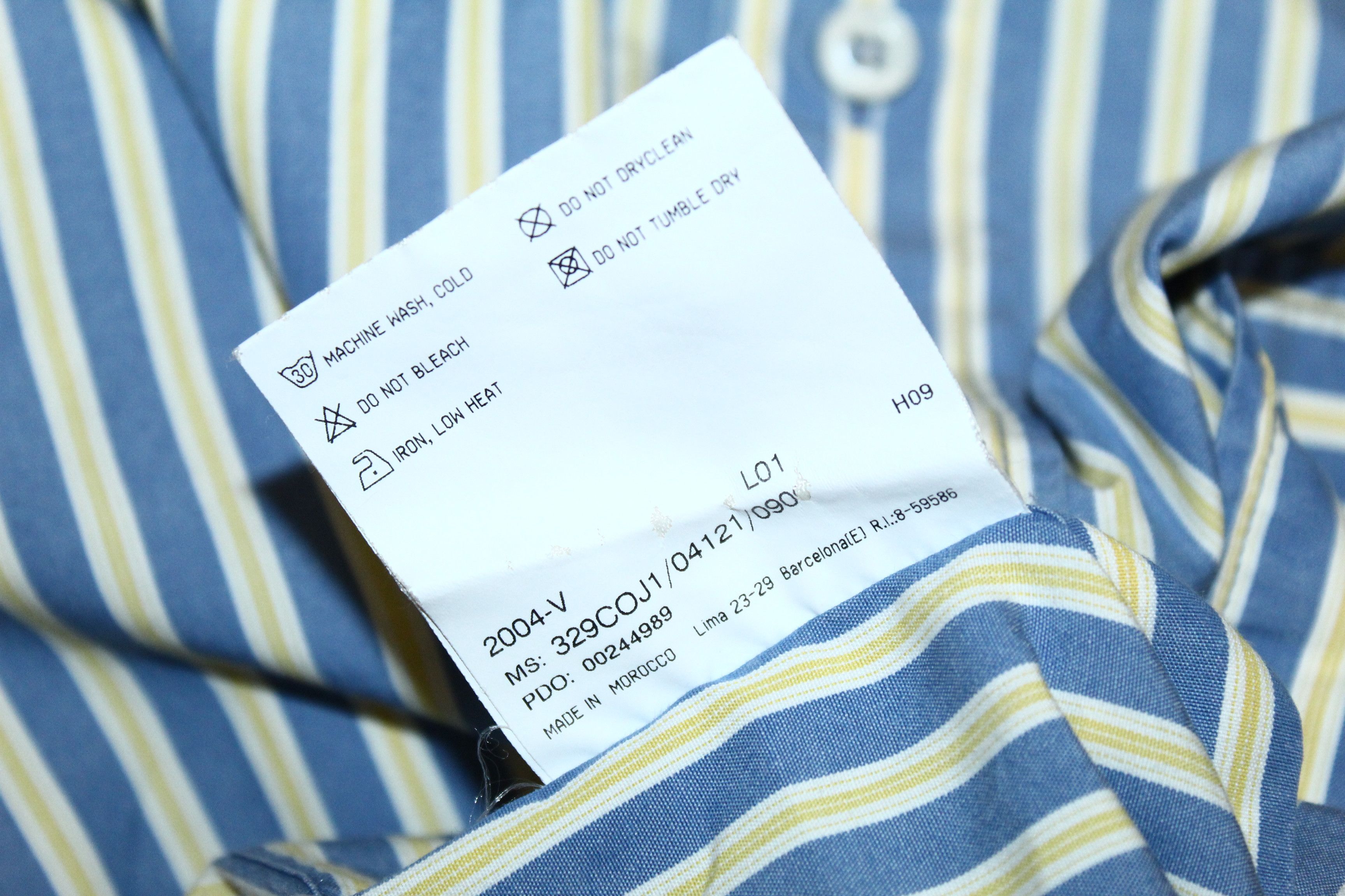 Burberry Thomas Burberry Signatured Stripes S/S Casual Shirt Size US L / EU 52-54 / 3 - 5 Thumbnail