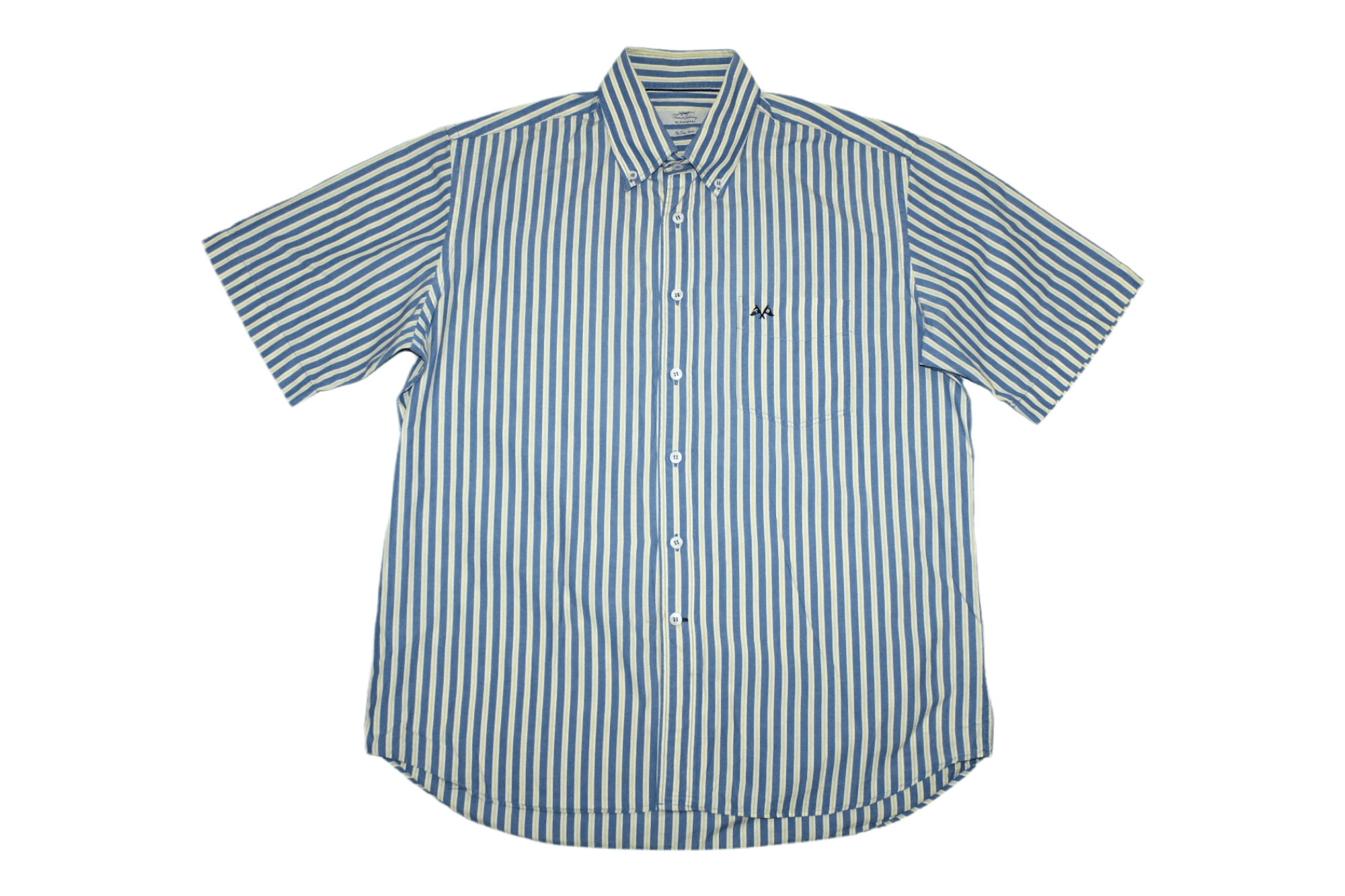 Burberry Thomas Burberry Signatured Stripes S/S Casual Shirt Size US L / EU 52-54 / 3 - 1 Thumbnail