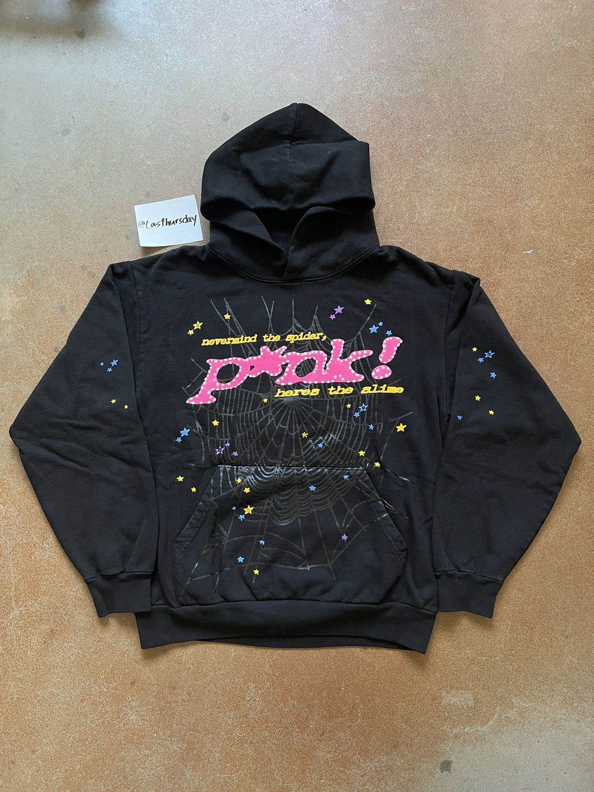Young Thug Sp5der P*NK Hoodie Black Large Size US L / EU 52-54 / 3 - 1 Preview
