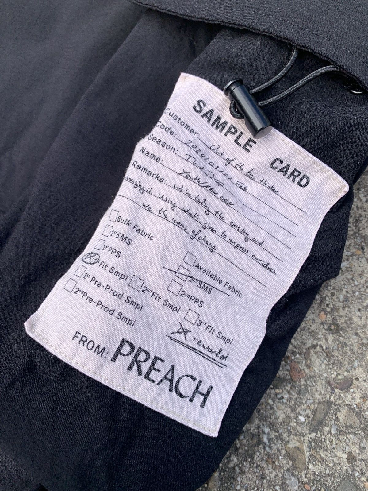 Preach SS20 PREACH NYLON CARGO PANTS Size US 34 / EU 50 - 11 Thumbnail