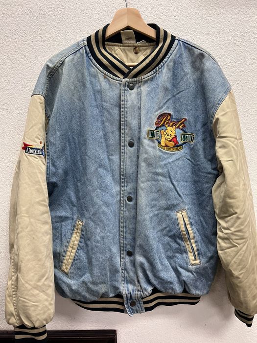 Vintage winnie the pooh varsity cheap jacket