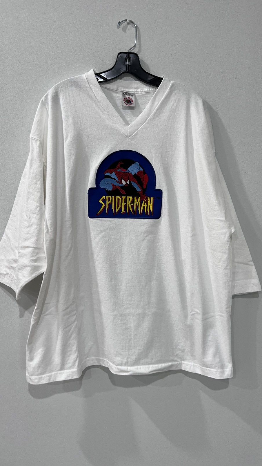 Marvel Comics × Vintage Spiderman Embroidery 3/4 sleeves Size XXL Size US XXL / EU 58 / 5 - 1 Thumbnail