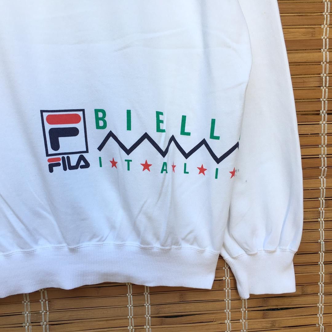 Fila Vintage 90s Fila Sport Flat Tennis Sweatshirt Size US S / EU 44-46 / 1 - 7 Thumbnail