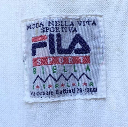 Fila Vintage 90s Fila Sport Flat Tennis Sweatshirt Size US S / EU 44-46 / 1 - 9 Thumbnail
