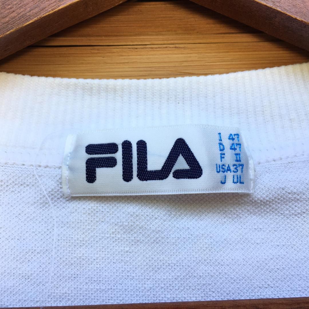 Fila Vintage 90s Fila Sport Flat Tennis Sweatshirt Size US S / EU 44-46 / 1 - 10 Thumbnail