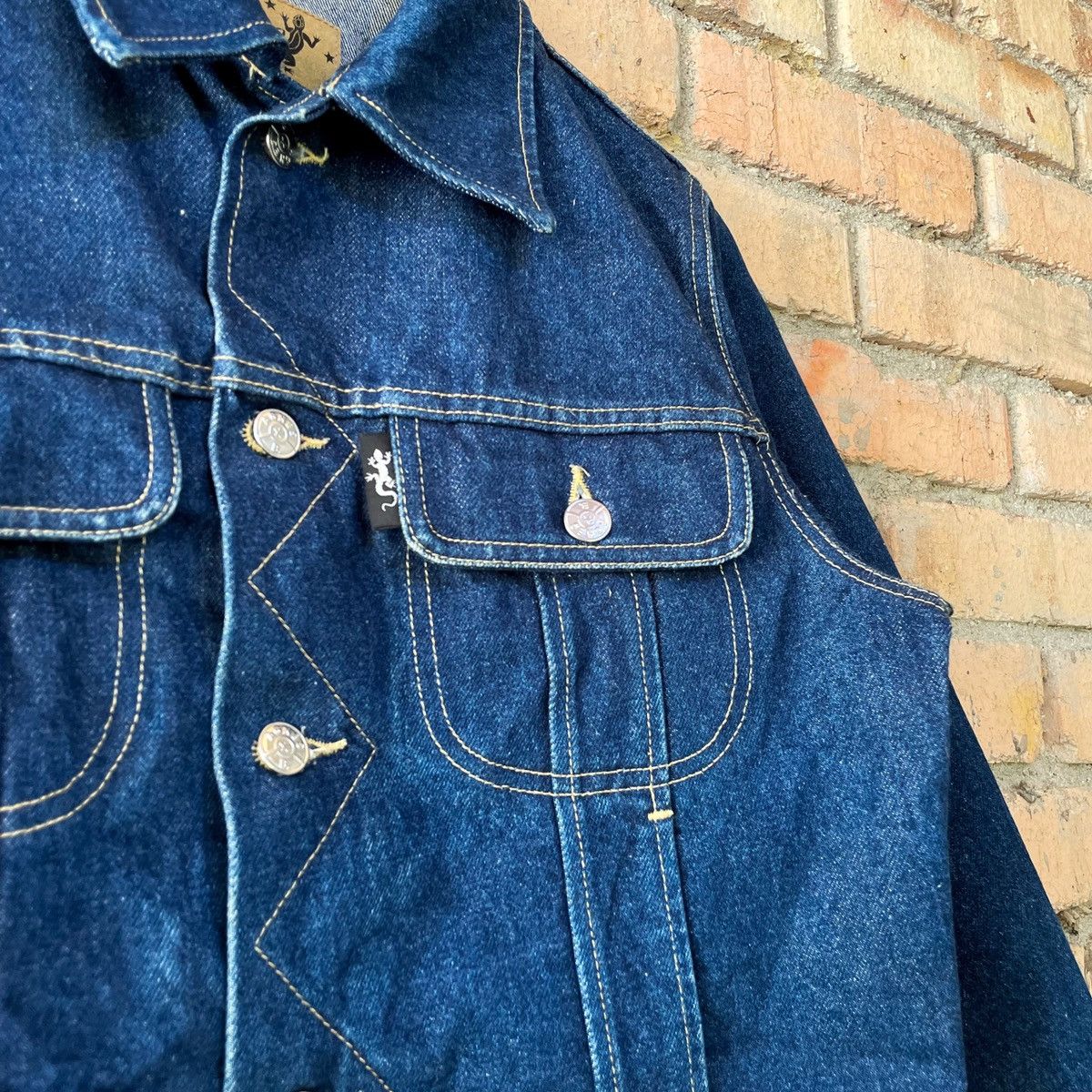 agnes b. Vintage Agnes B. Sport Denim Jacket Made in France Size M / US 6-8 / IT 42-44 - 2 Thumbnail