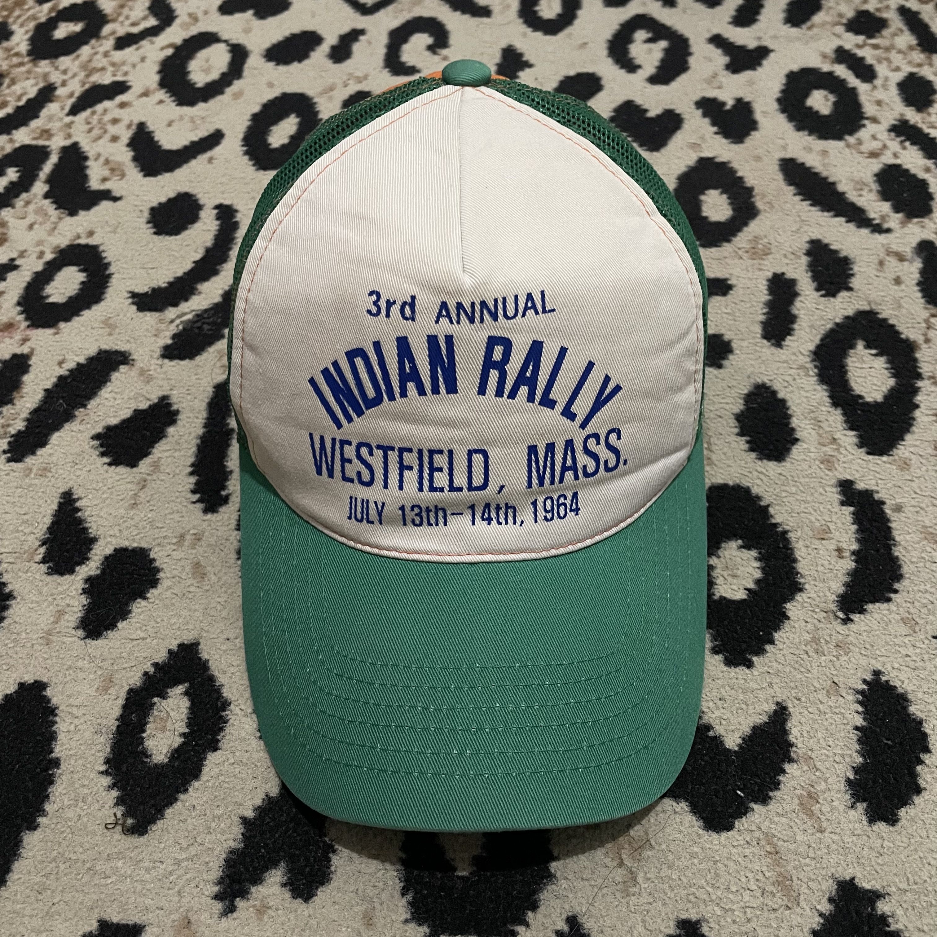 Indian Motorcycle × The Real McCoy's Indian Motorcycle Trucker Hats Size ONE SIZE - 1 Thumbnail