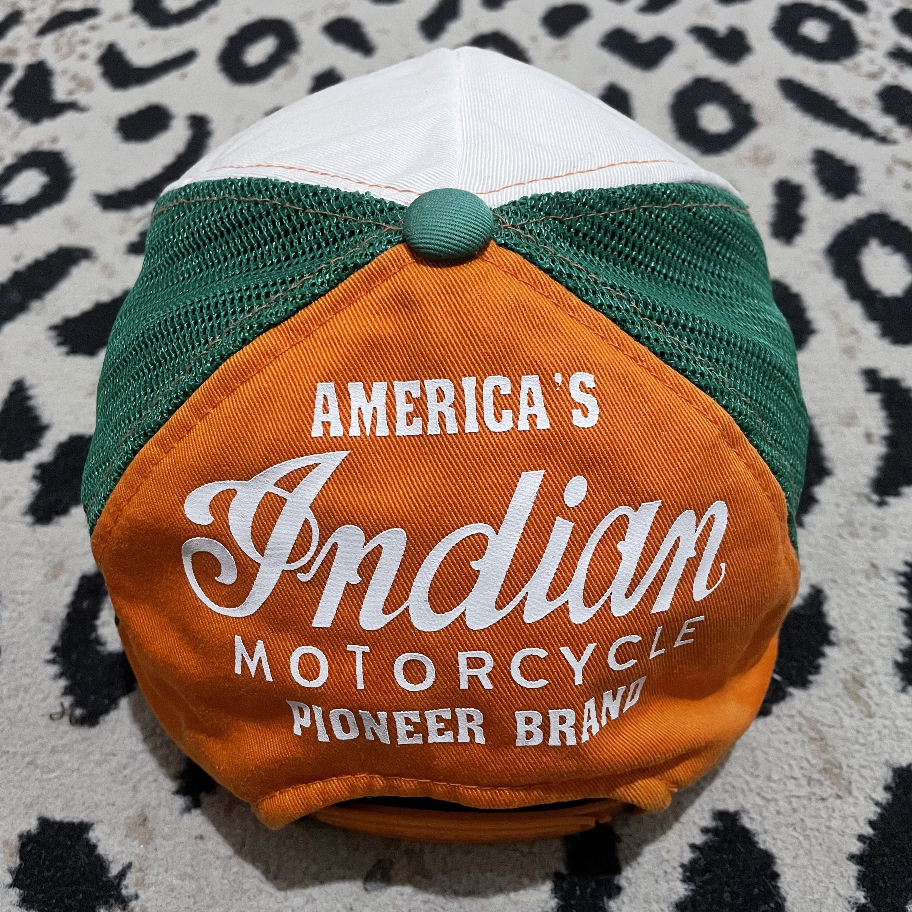 Indian Motorcycle × The Real McCoy's Indian Motorcycle Trucker Hats Size ONE SIZE - 2 Thumbnail