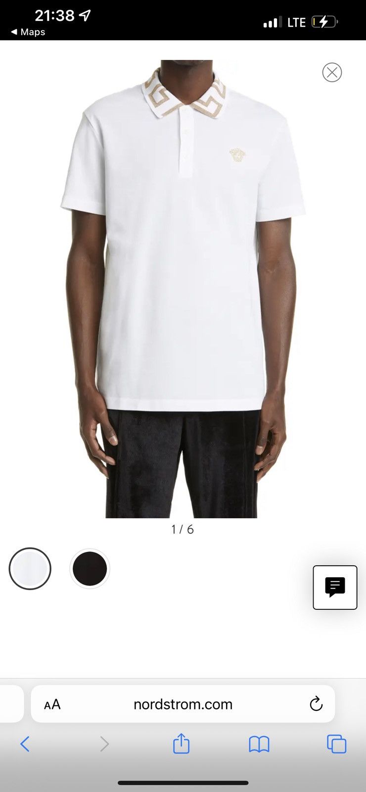 Versace Versace Polo Size US XL / EU 56 / 4 - 4 Thumbnail