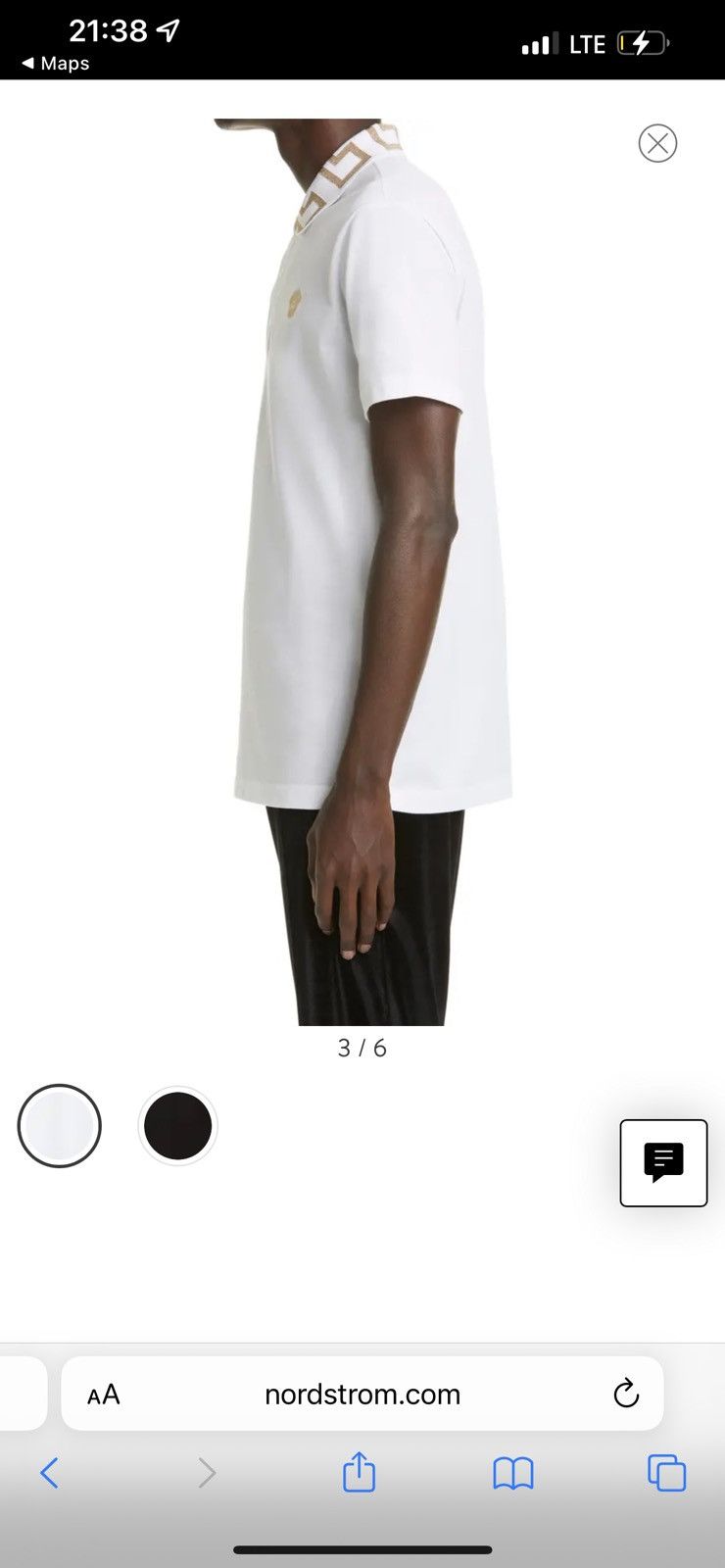 Versace Versace Polo Size US XL / EU 56 / 4 - 2 Thumbnail