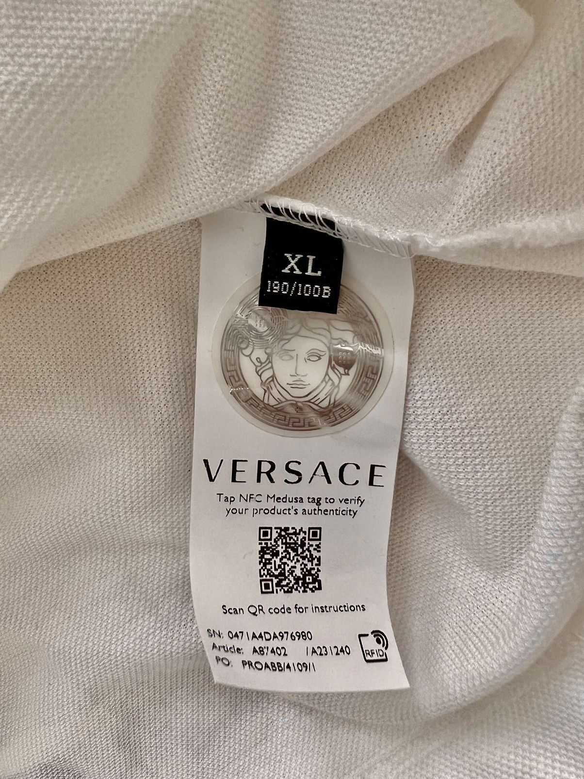 Versace Versace Polo Size US XL / EU 56 / 4 - 6 Thumbnail