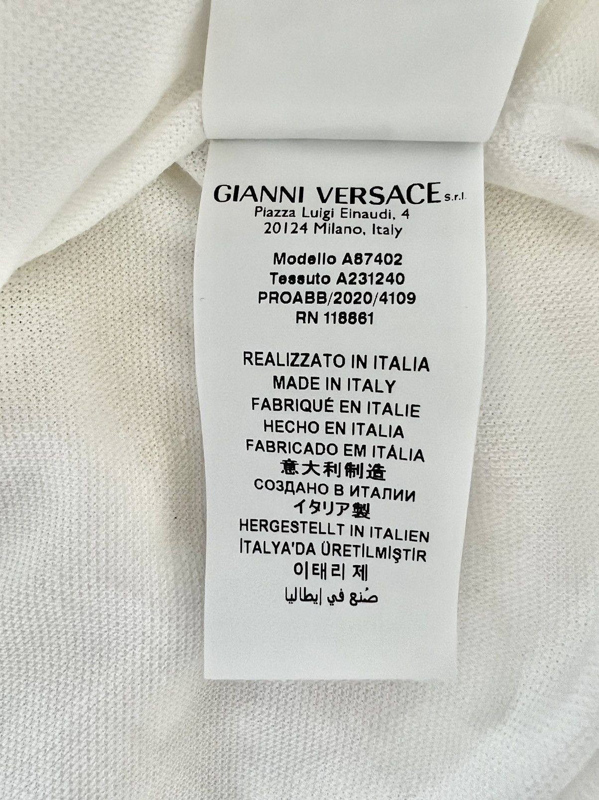 Versace Versace Polo Size US XL / EU 56 / 4 - 5 Thumbnail