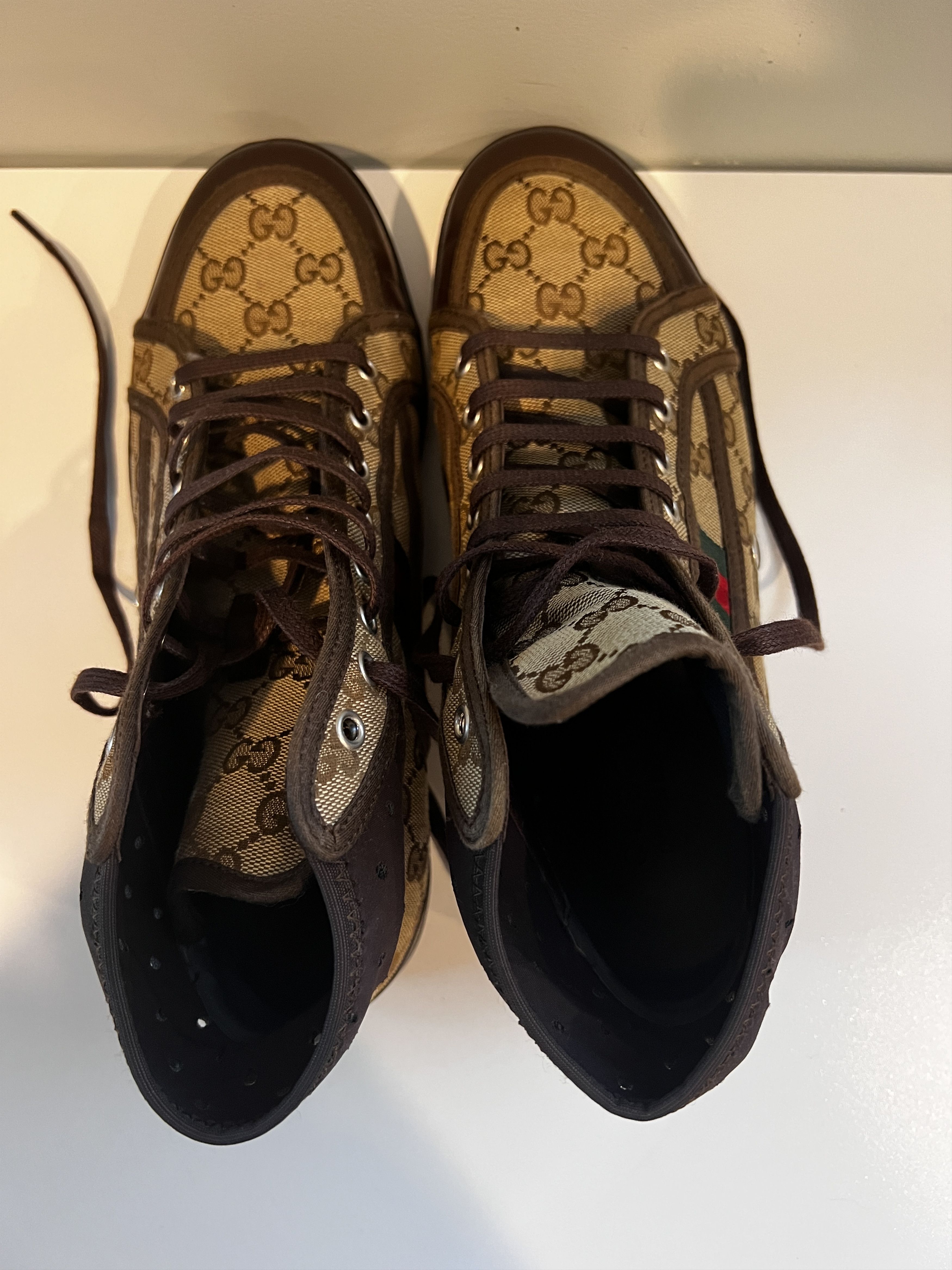 Gucci Gucci Hi-Top Sneakers Size US 7 / EU 40 - 3 Thumbnail