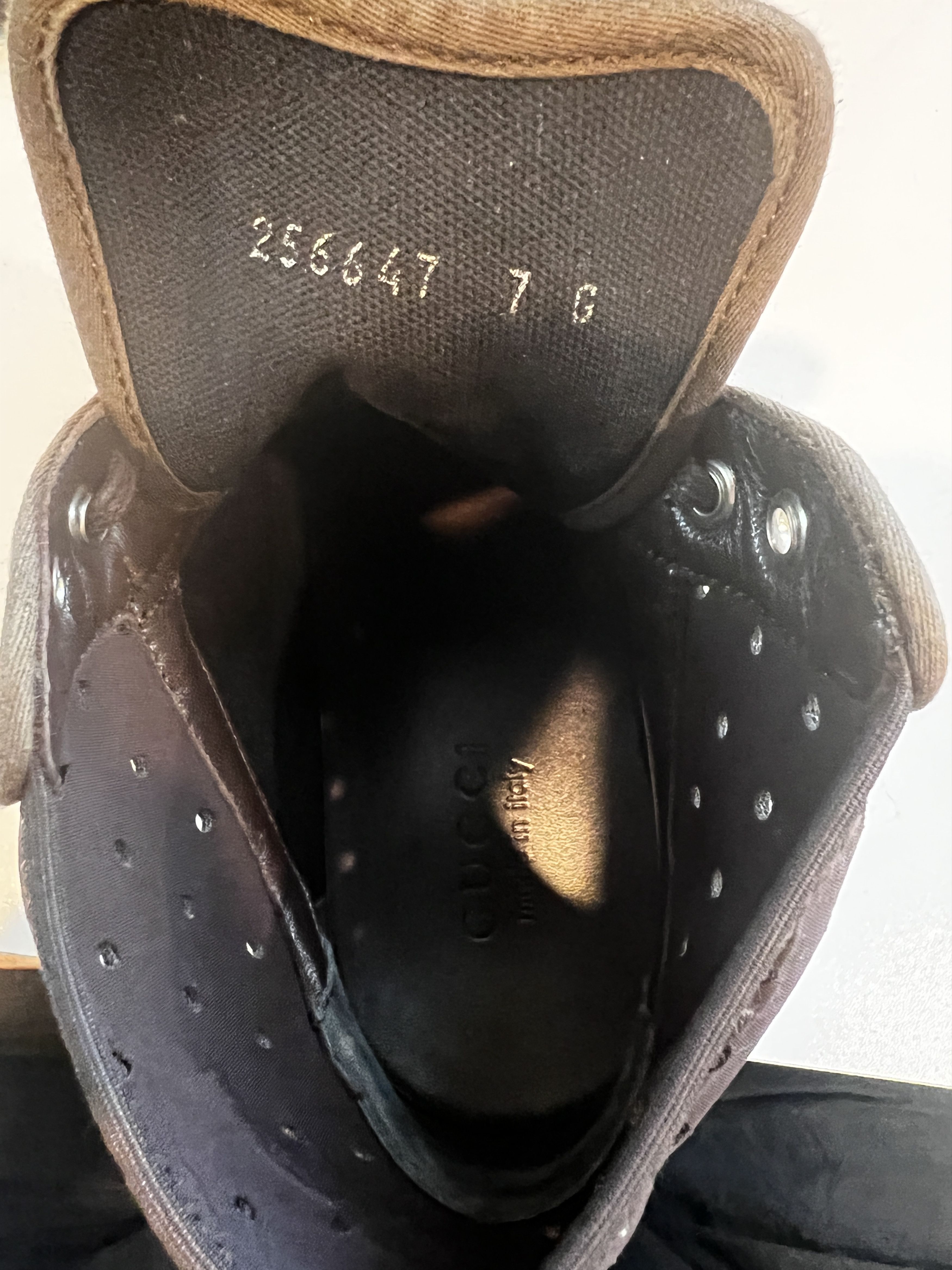 Gucci Gucci Hi-Top Sneakers Size US 7 / EU 40 - 7 Thumbnail