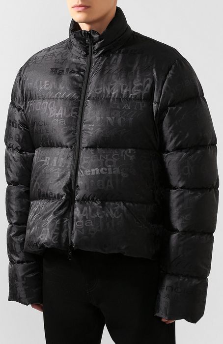 balenciaga down jacket