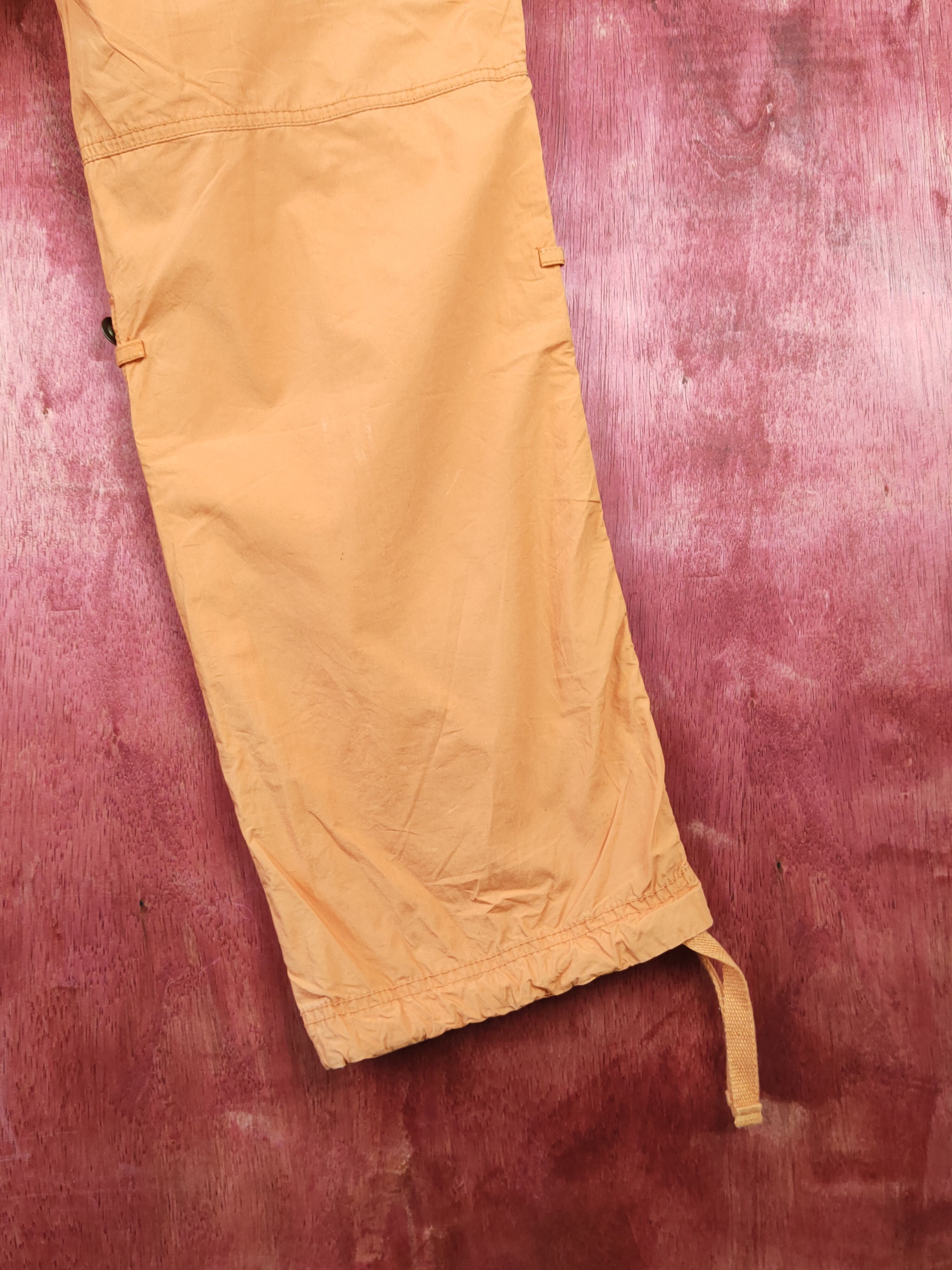 Japanese Brand × Vintage Uniqlo orange multi pocket tactical cargo pants #S357 Size US 35 - 14 Thumbnail