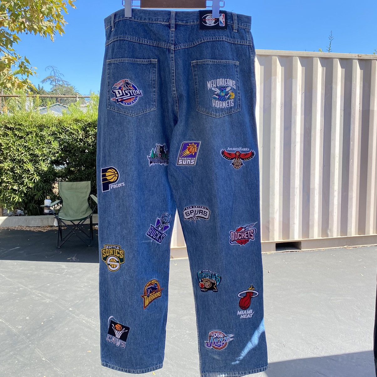 本当に信頼出来る商品 NBA UNK NBA All Grailed | Pants Denim Wappen Team パンツ