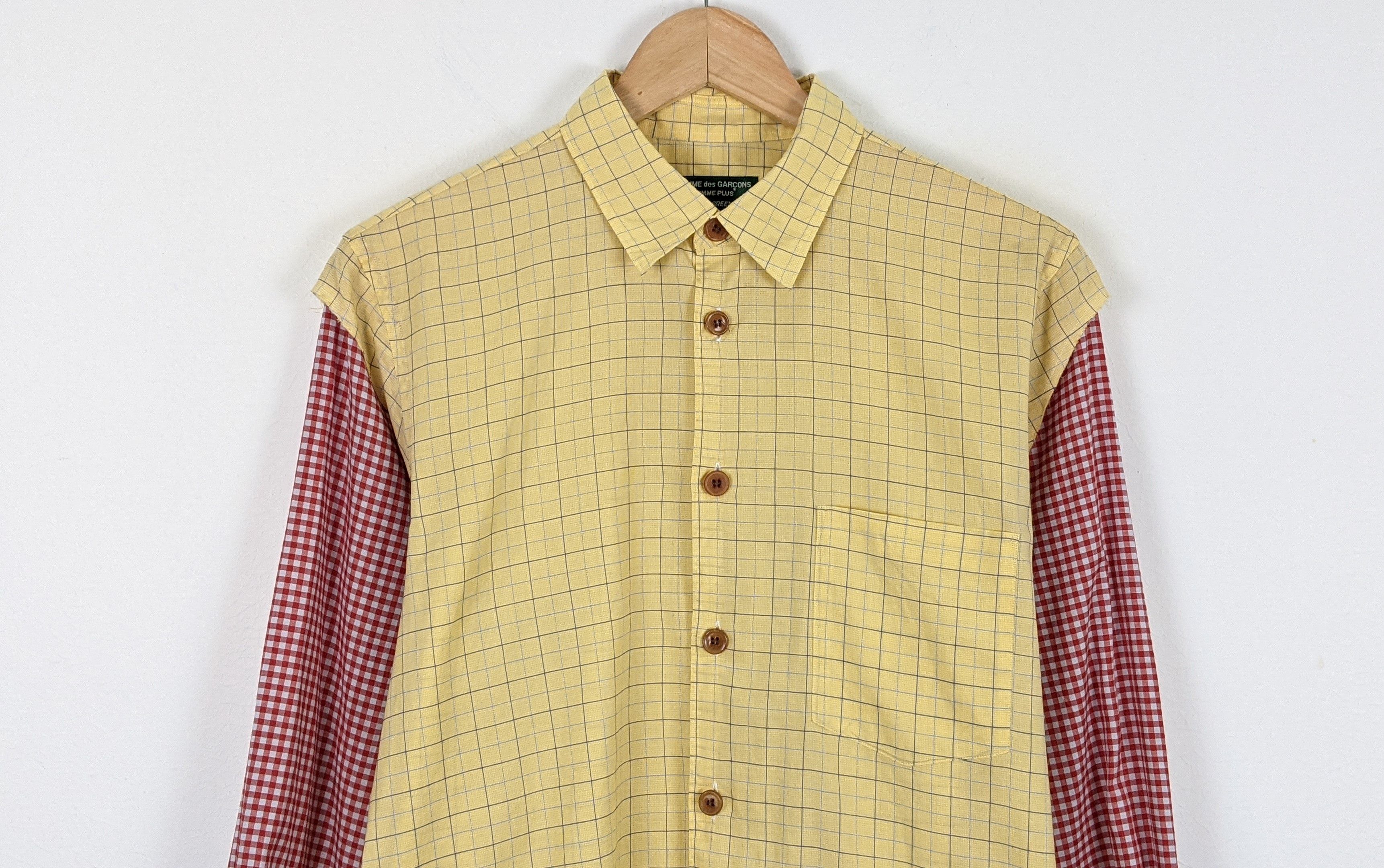 Comme des Garcons Comme des Garcons Homme Plus Ever Green casual shirt Size US S / EU 44-46 / 1 - 2 Thumbnail