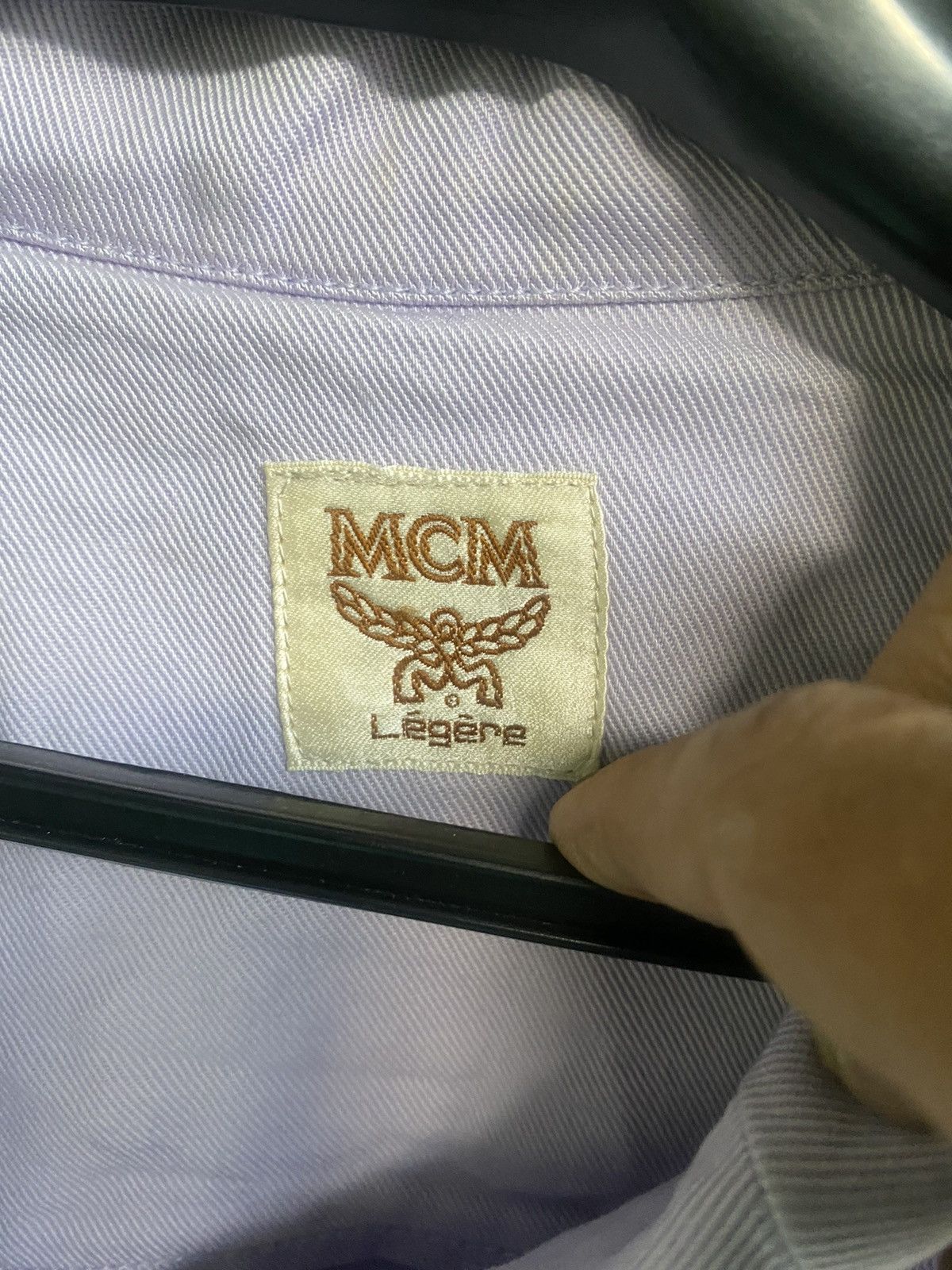 MCM VINTAGE MCM DENIM JACKET EMBROIDERY MCM LOGO Size US L / EU 52-54 / 3 - 4 Thumbnail