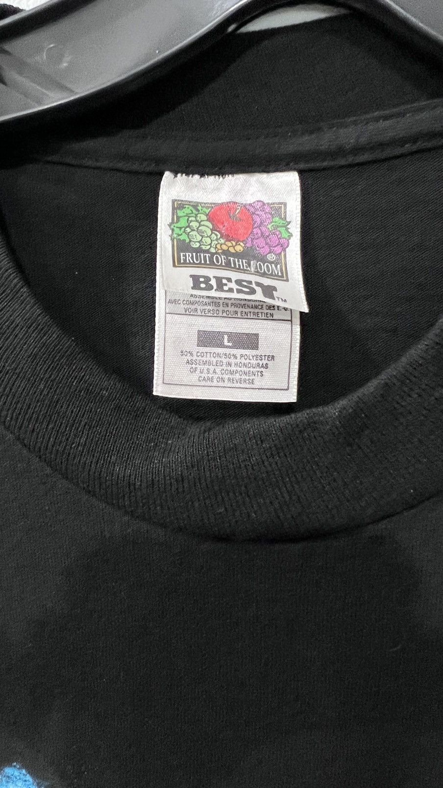Vintage × WWE × WWF The Rock “The Man of WWF” Tee Fruit Of The Loom Tag Size L Size US L / EU 52-54 / 3 - 2 Thumbnail