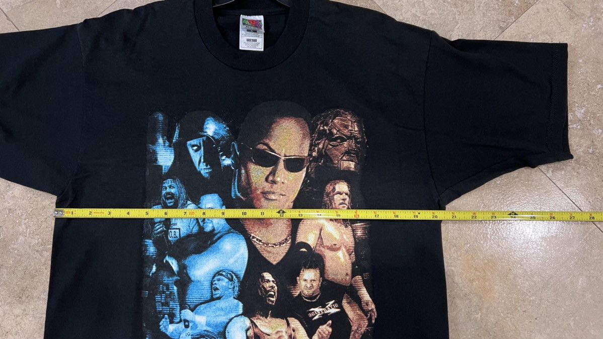 Vintage × WWE × WWF The Rock “The Man of WWF” Tee Fruit Of The Loom Tag Size L Size US L / EU 52-54 / 3 - 5 Thumbnail