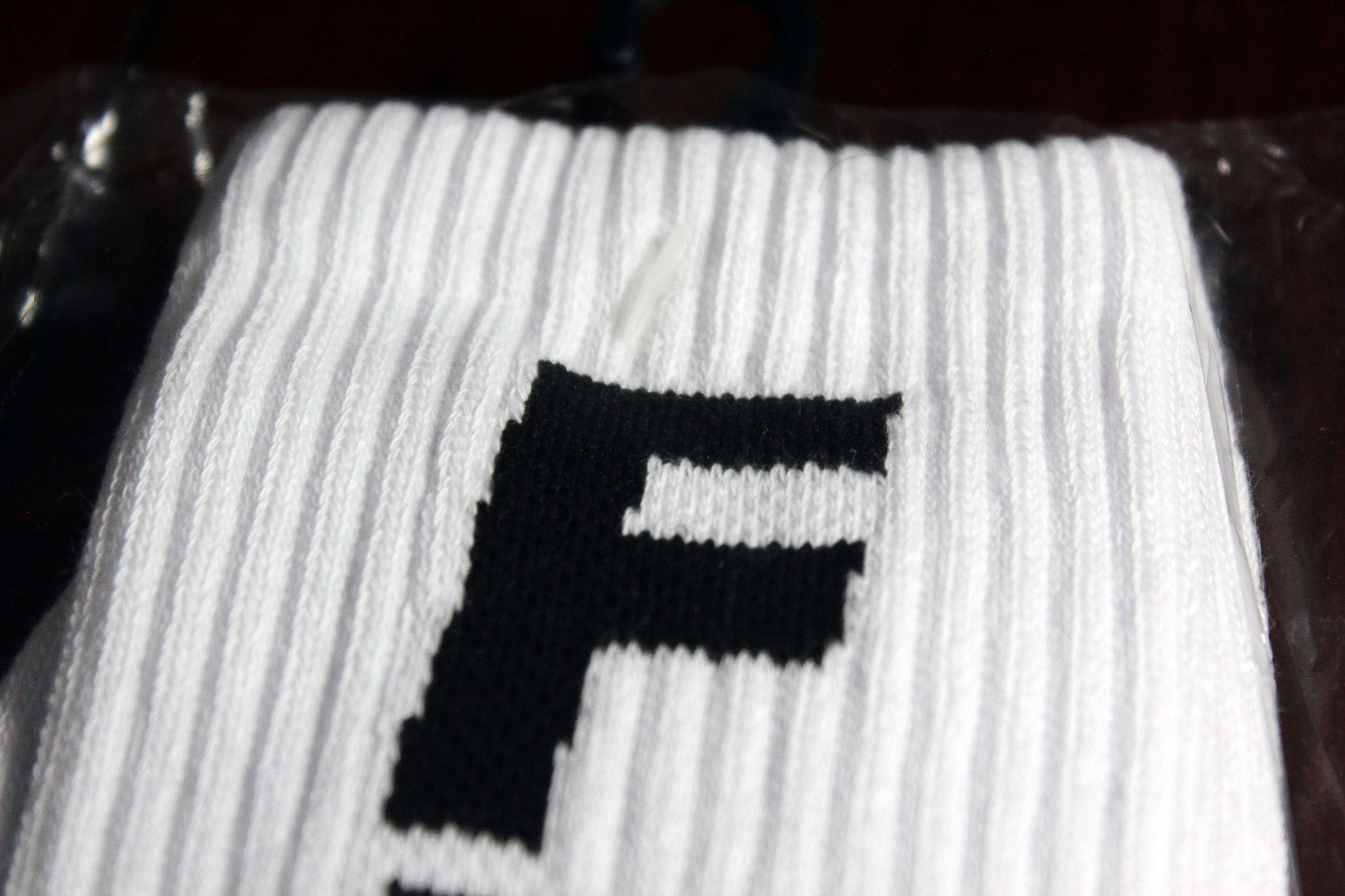 Fuck The Population FTP Socks Vertical Logo [White] Size ONE SIZE - 6 Thumbnail