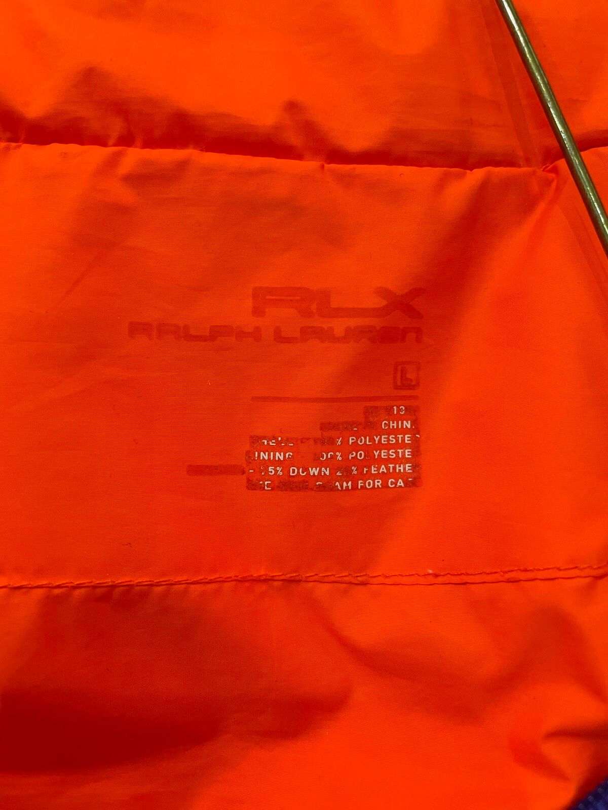 Rlx Sport By Ralph Lauren POLO RALPH LAUREN RLX Orange Puffer PACKABLE Down Jacket Size US L / EU 52-54 / 3 - 4 Preview