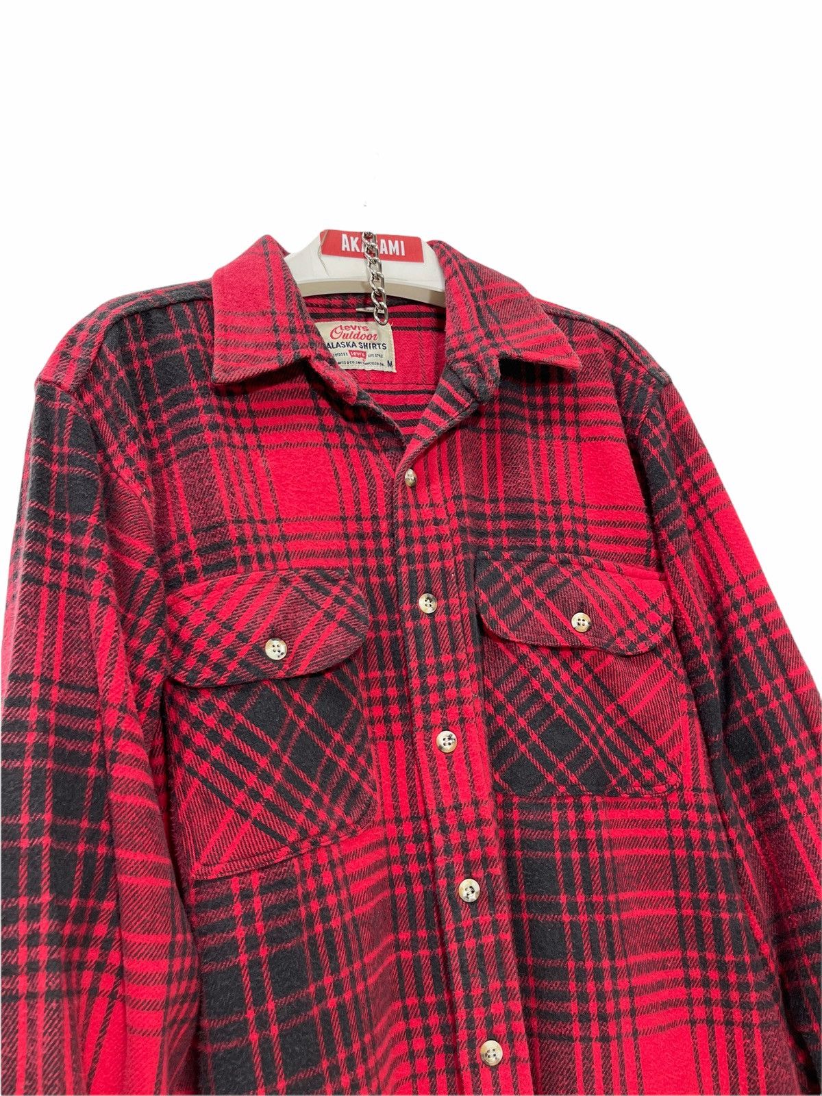 Levi's Vintage Clothing Vtg 90s Levi’s LVC Alaska Shirt Flannel Check 2🟩1 Size US M / EU 48-50 / 2 - 1 Thumbnail