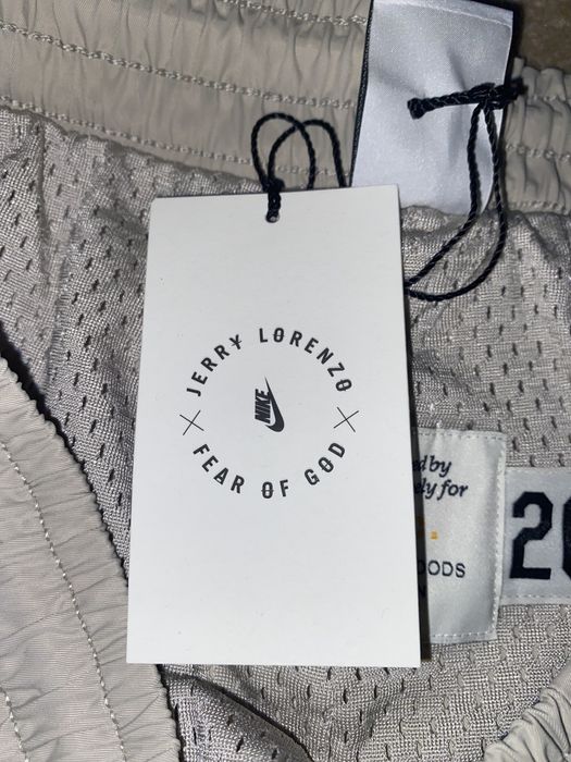 Nike Nike Fear of God Jerry Lorenzo NBA warm up pants 'String