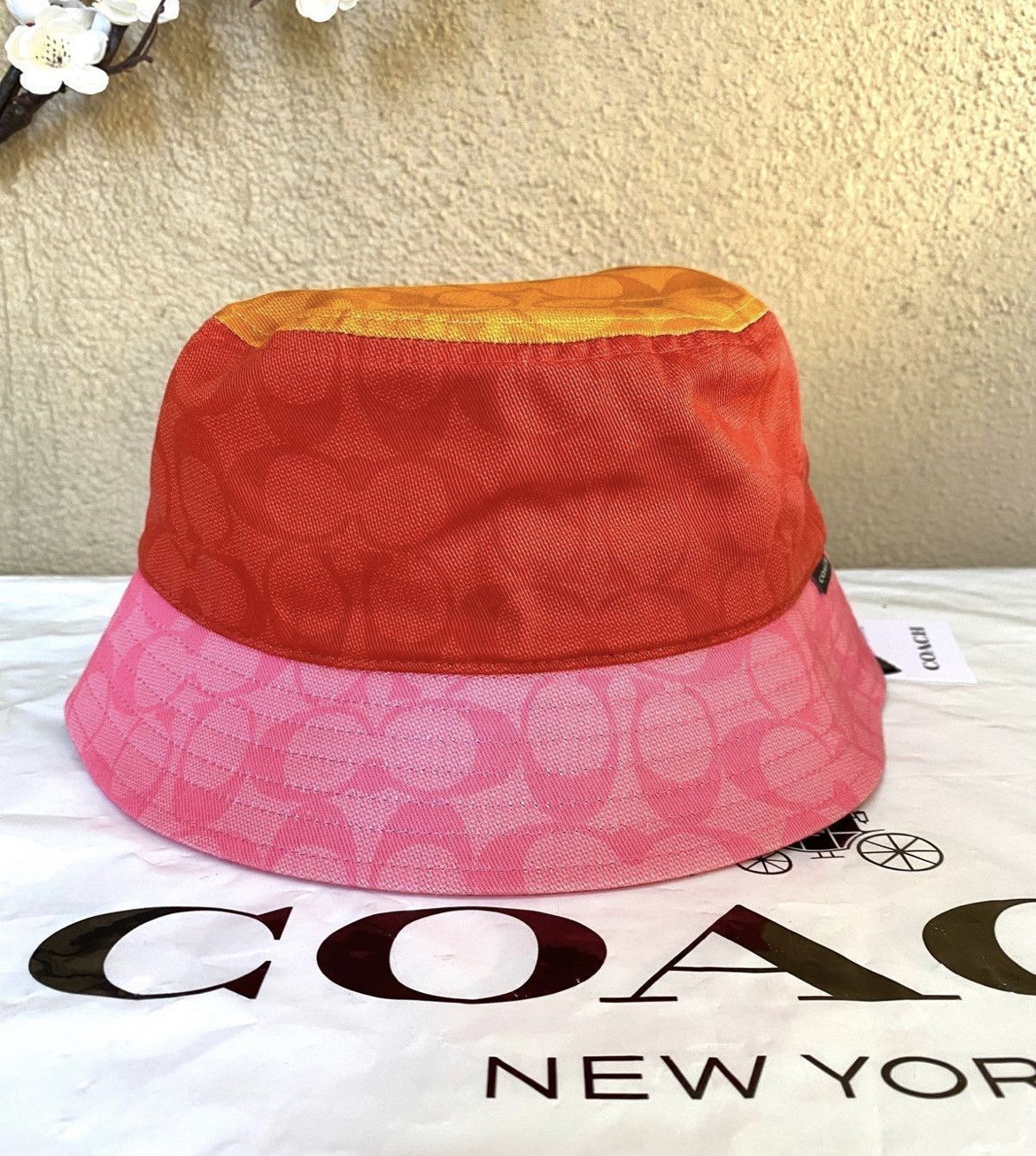 Colorblock Signature Bucket selling Hat