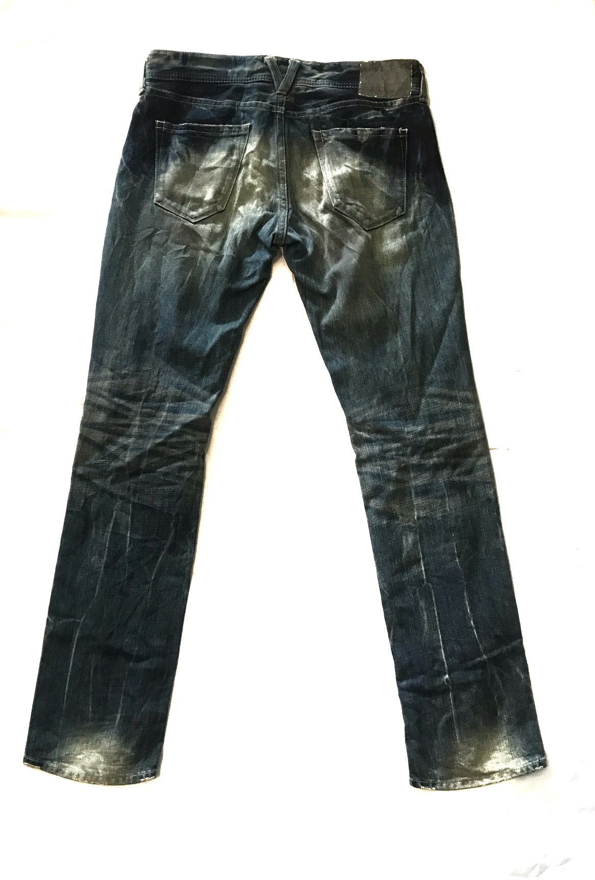 Beauty Beast vanquish gold made in japan distress denim Size US 32 / EU 48 - 5 Thumbnail