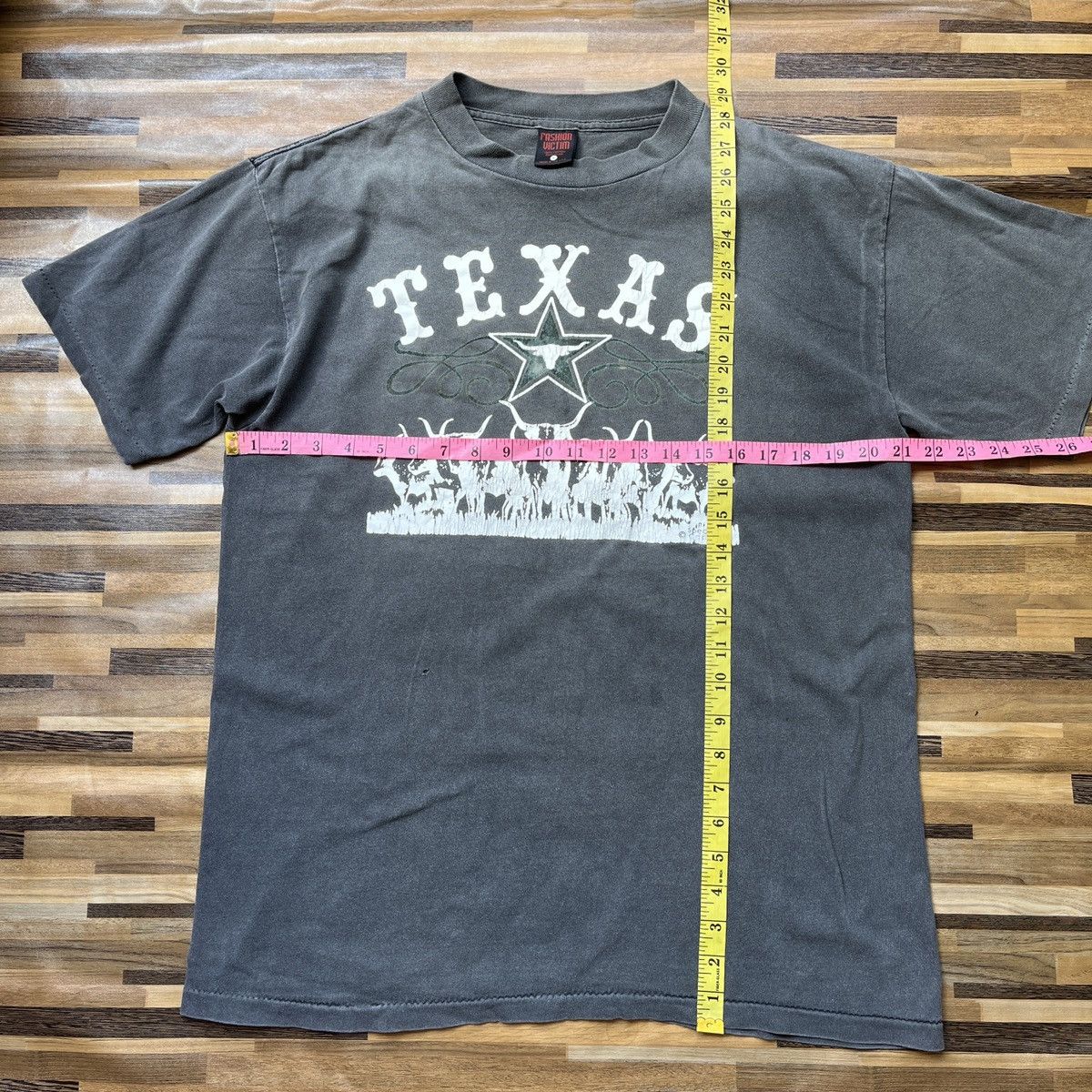 Fashion Victim Fashion Victim Texas Vintage Single Stitches USA Size US L / EU 52-54 / 3 - 4 Thumbnail