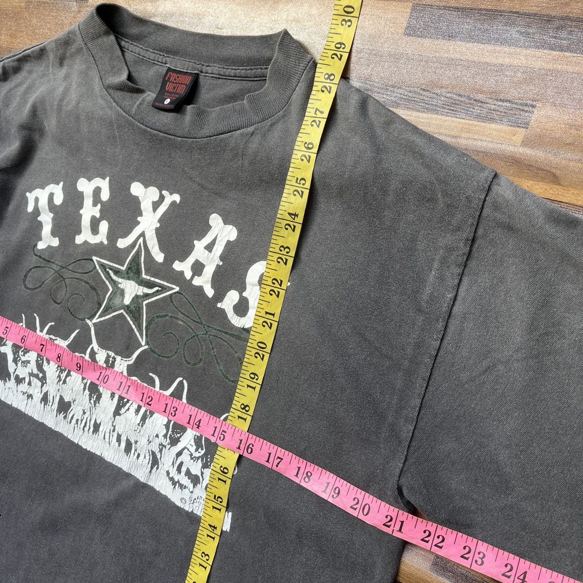 Fashion Victim Fashion Victim Texas Vintage Single Stitches USA Size US L / EU 52-54 / 3 - 3 Thumbnail